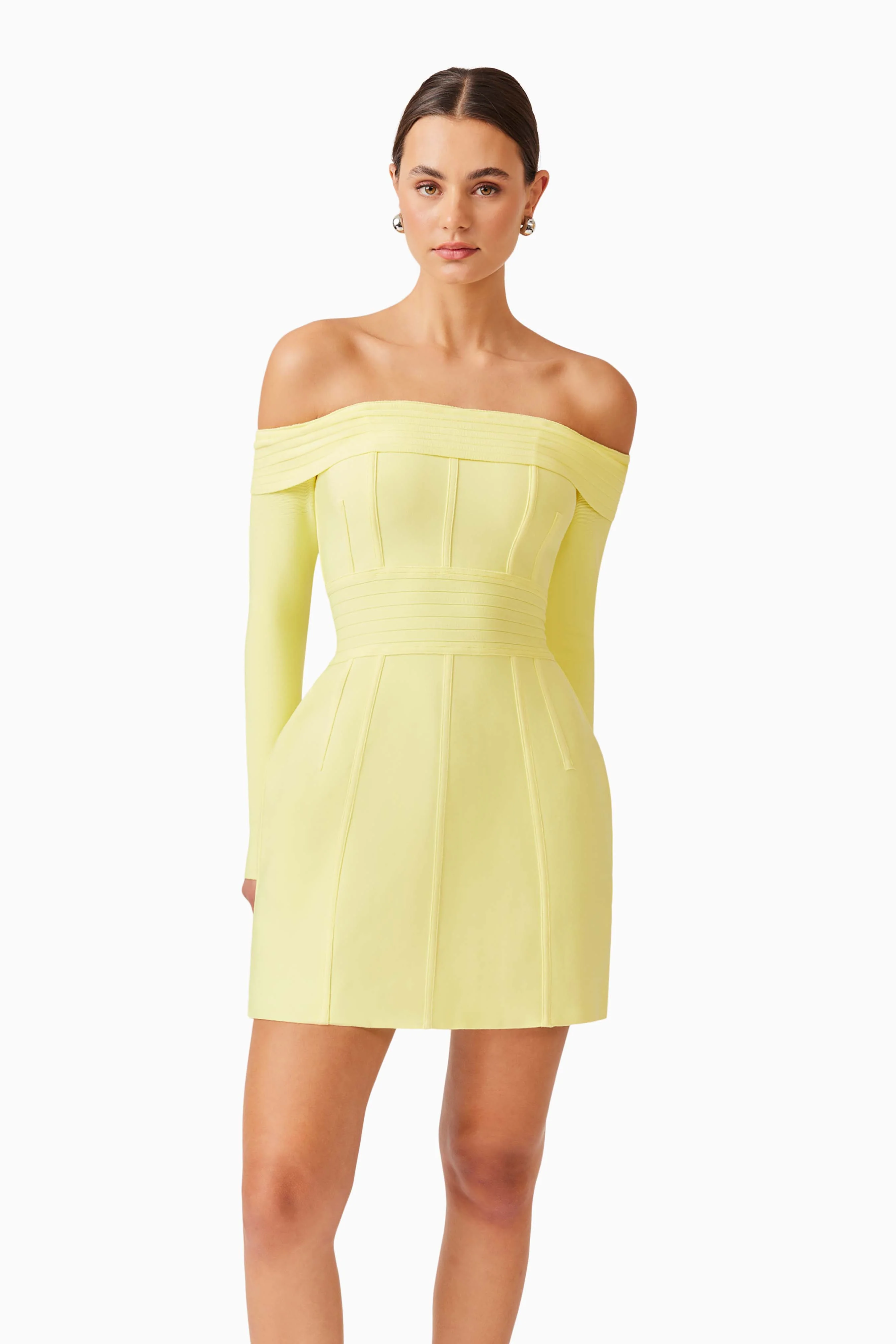 Elliatt Katlyn Mini Dress - Lemon - Image 2