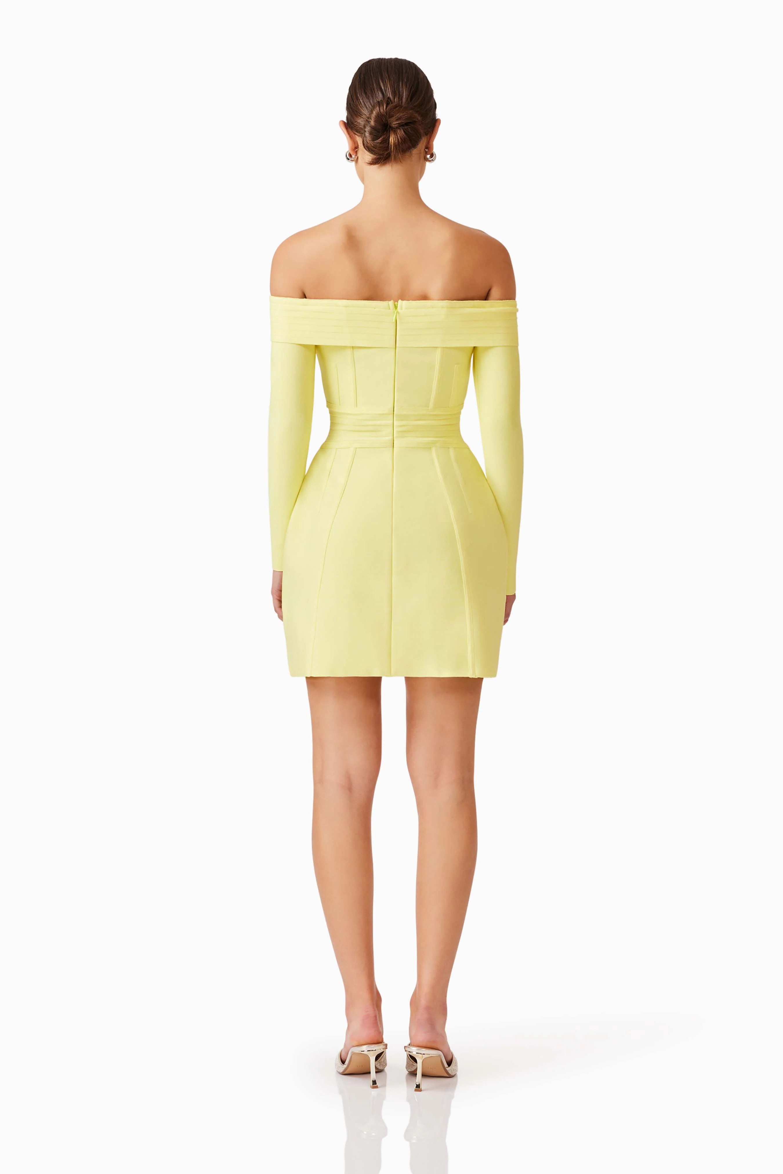 Elliatt Katlyn Mini Dress - Lemon - Image 4