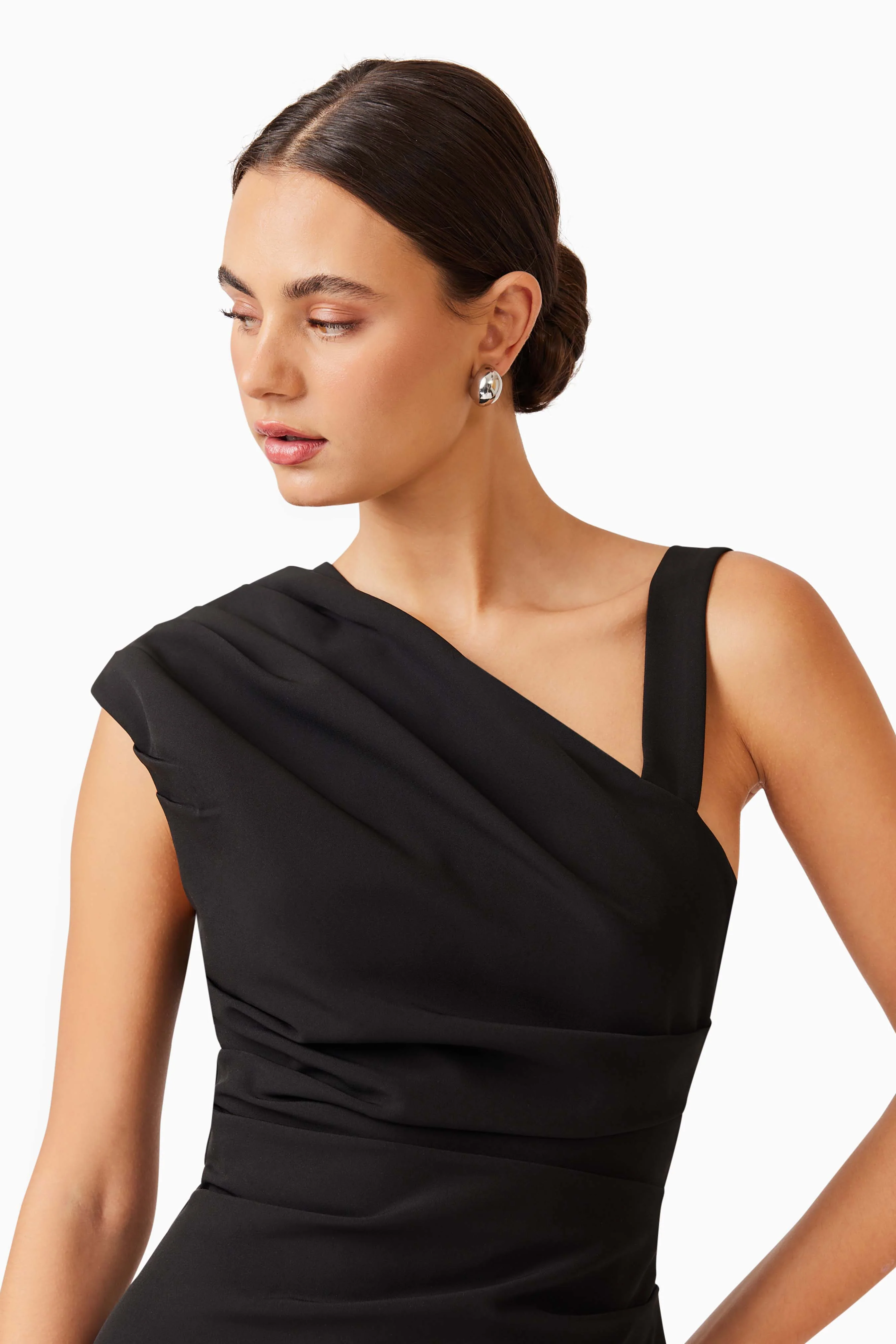 Elliatt Kourtney Midi Dress - Black - Image 3