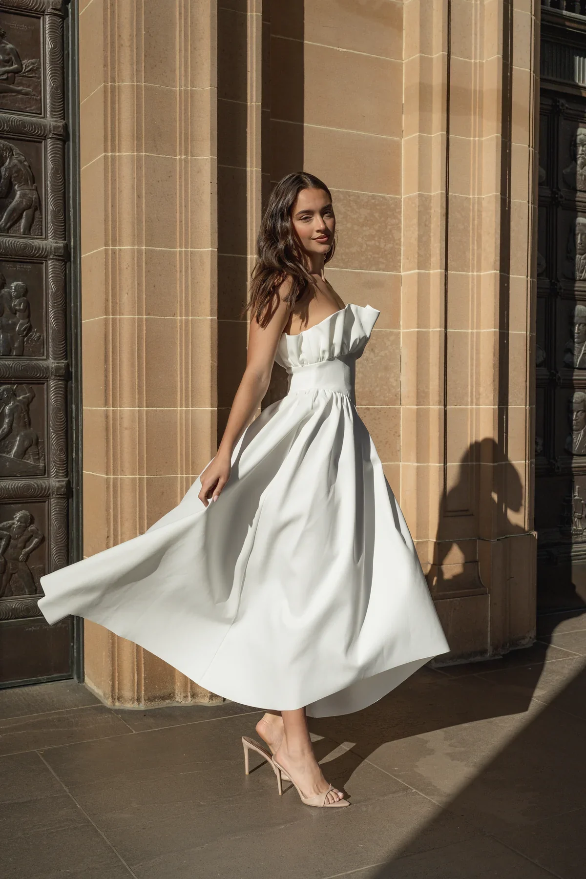 Elliatt Laurel Dress - White - Image 10
