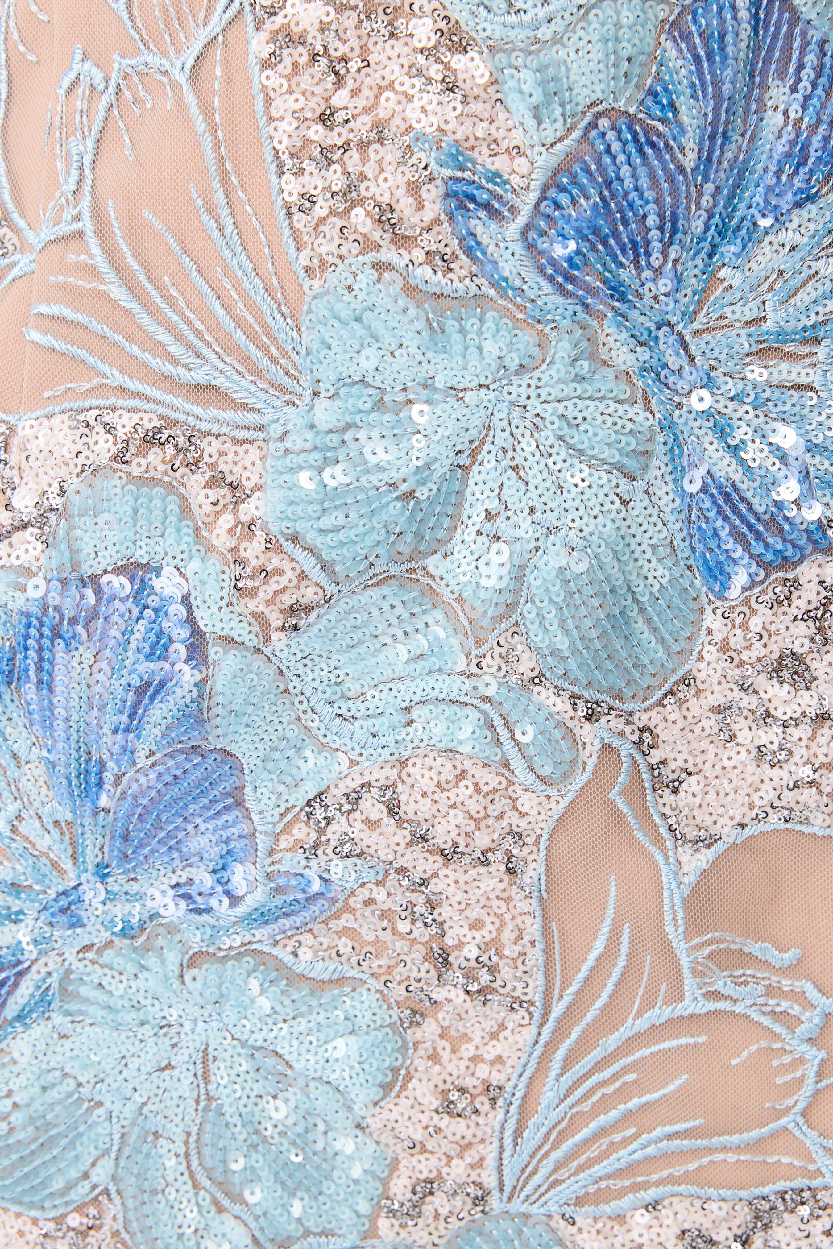 Elliatt Leonie Midi Dress - Blue - Image 7