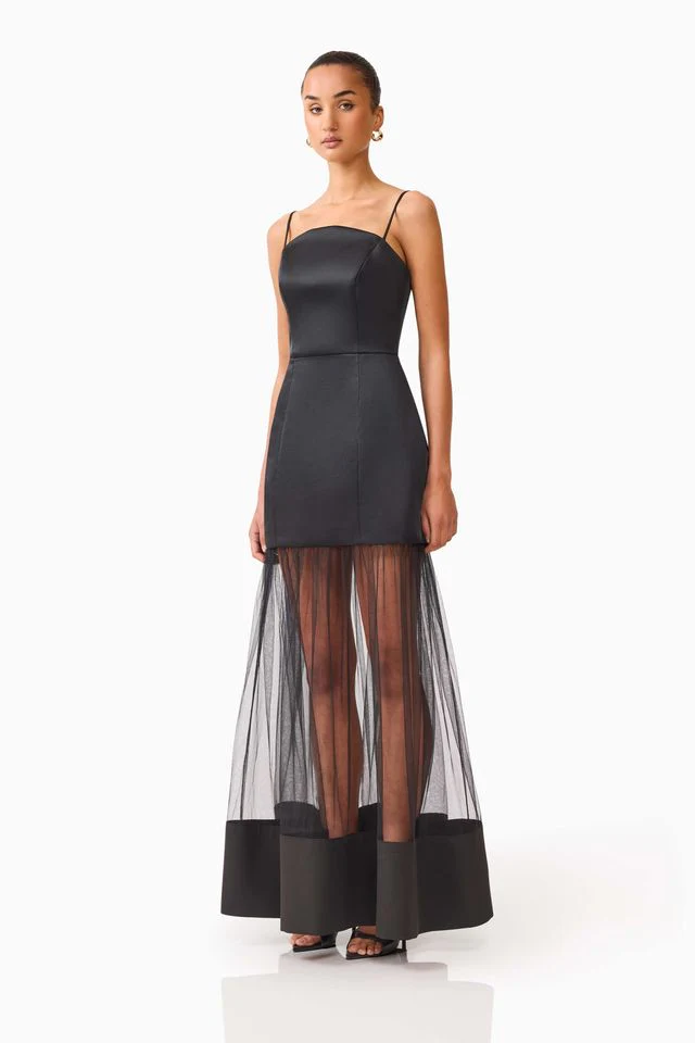 Elliatt Marcella Gown - Black - Image 2