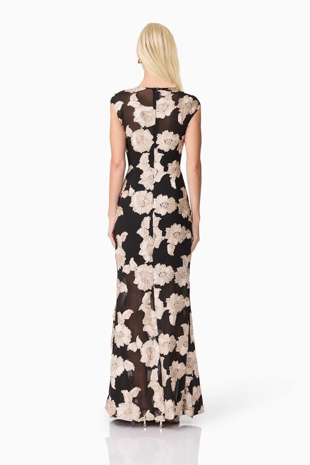 Elliatt Margaux Gown - Black Gold - Image 4