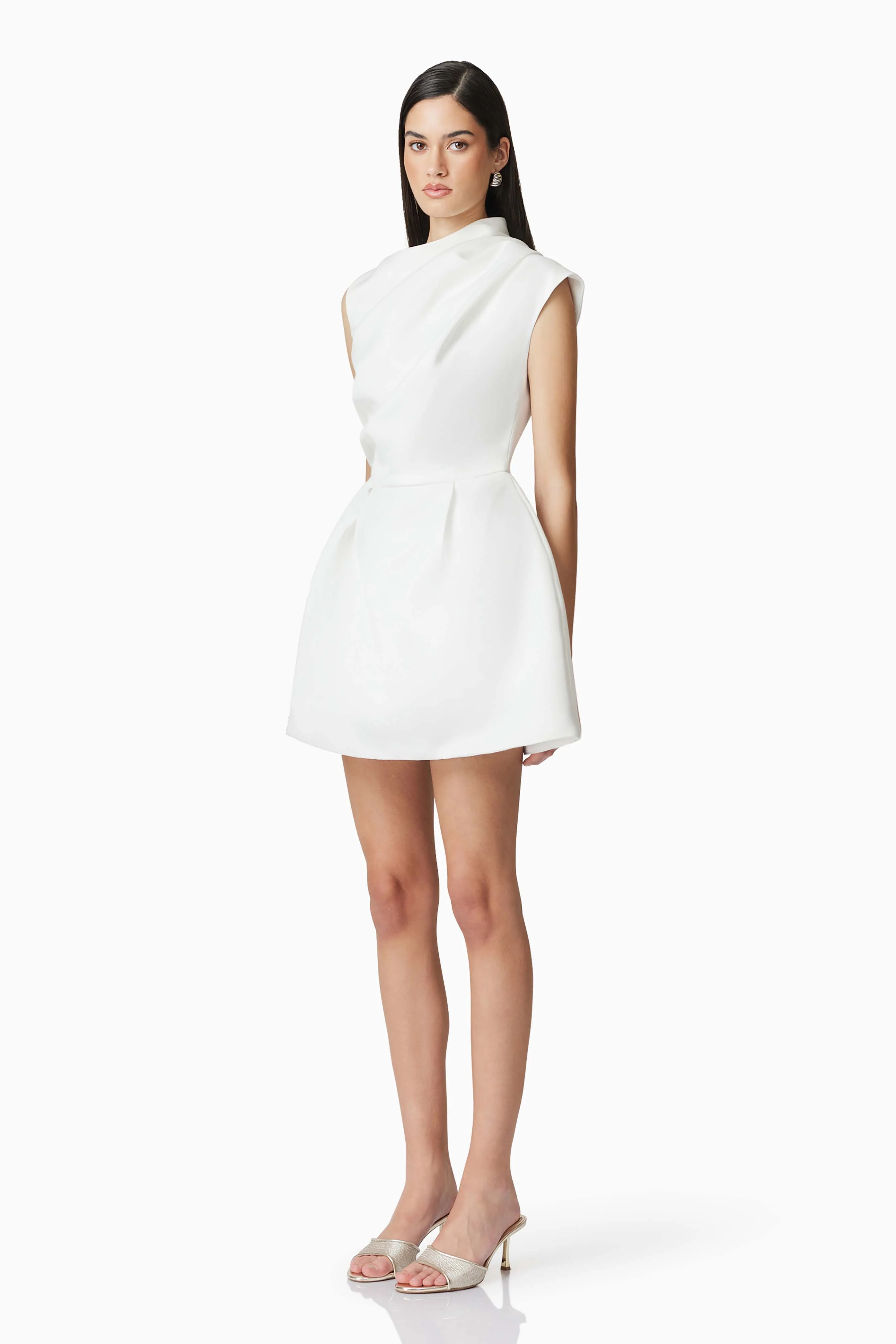 Elliatt Marissa Mini Dress - Ivory - Image 3