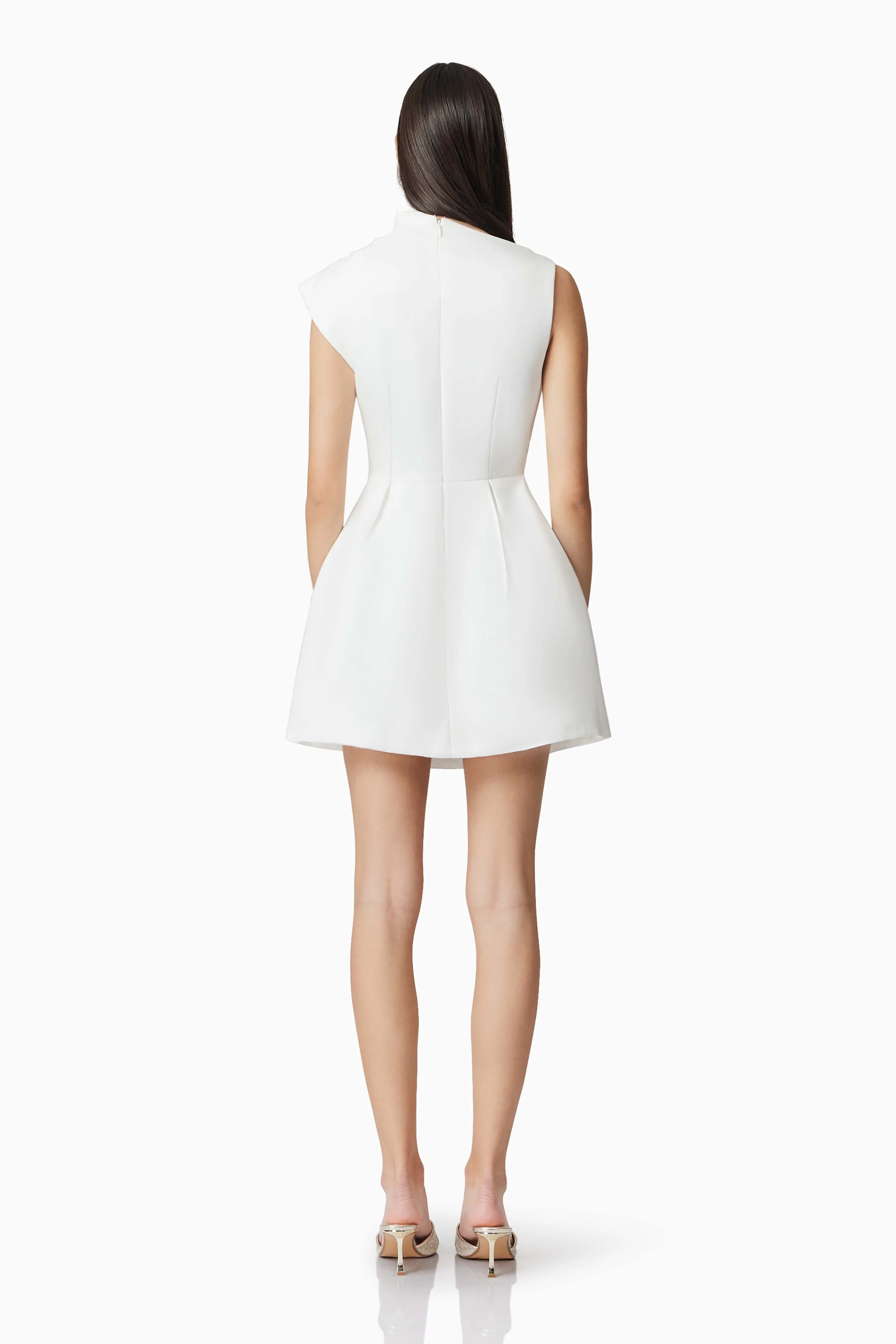 Elliatt Marissa Mini Dress - Ivory - Image 4