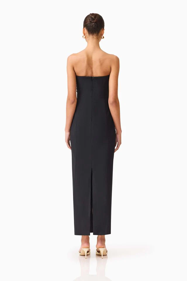 Elliatt Mira Strapless Gown - Black - Image 5