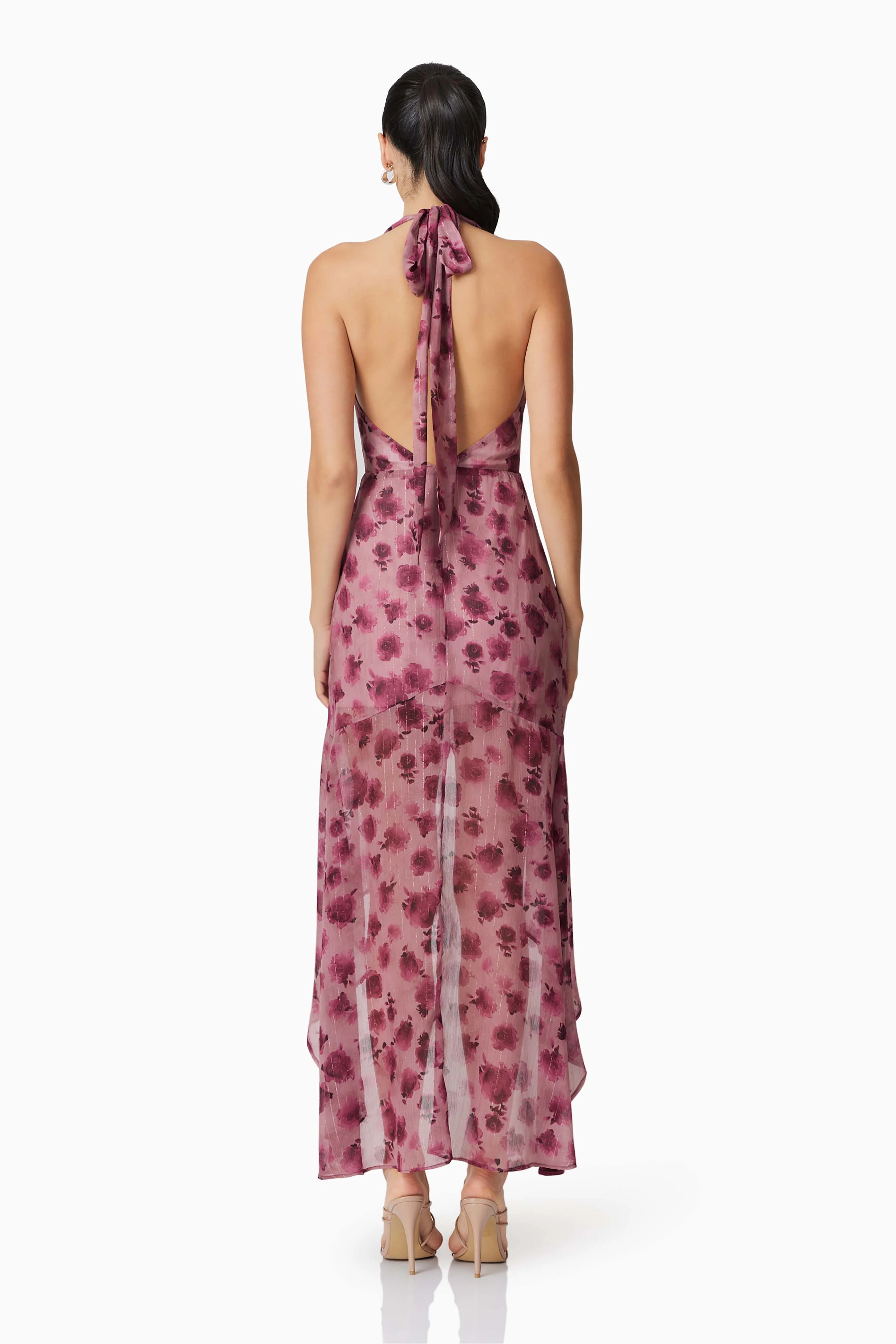 Elliatt Monica Dress - Plum Multi - Image 5