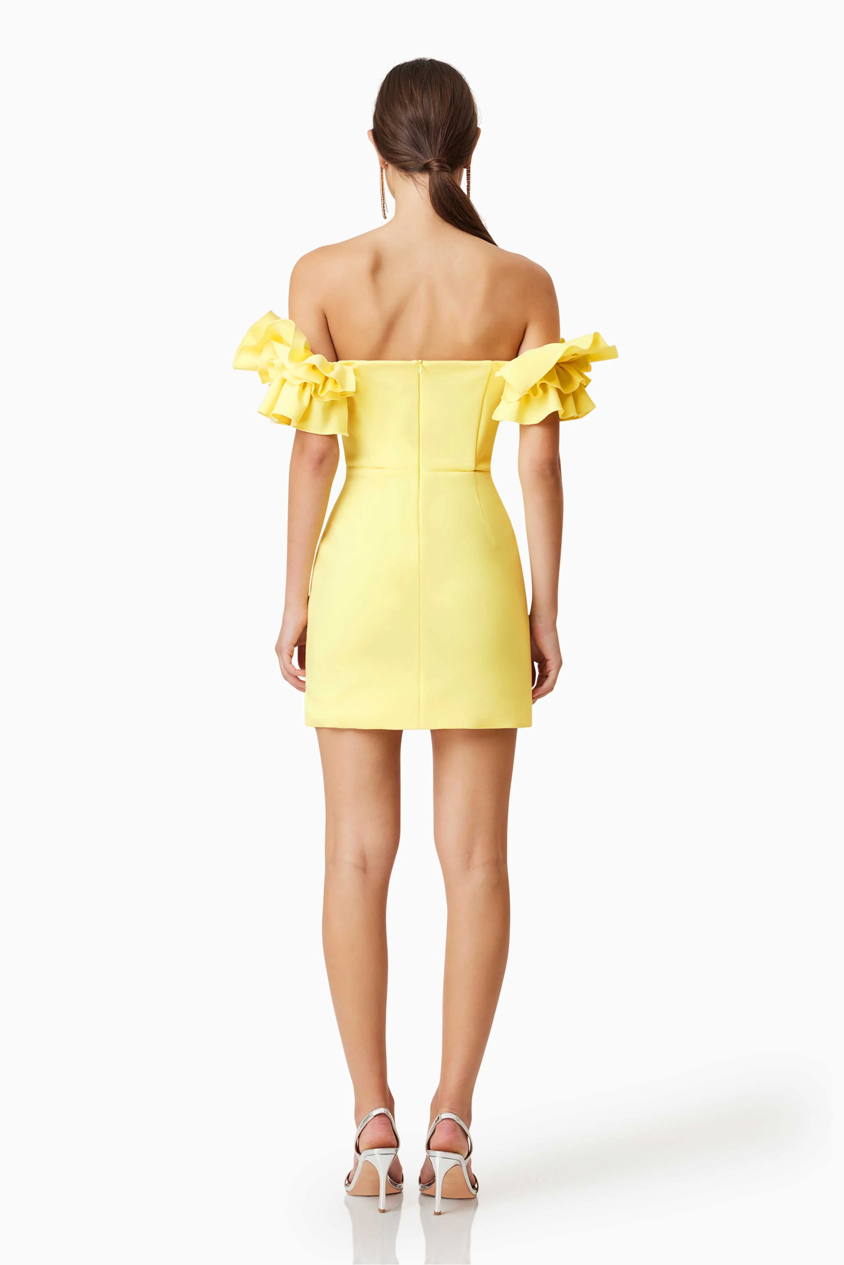 Elliatt Nola Mini Dress - Yellow - Image 5