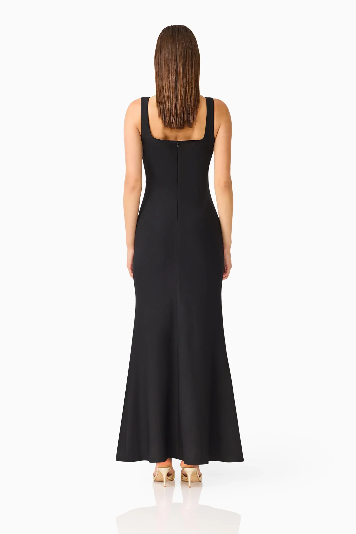 Elliatt Odelia Beaded Maxi Dress - Black - Image 3