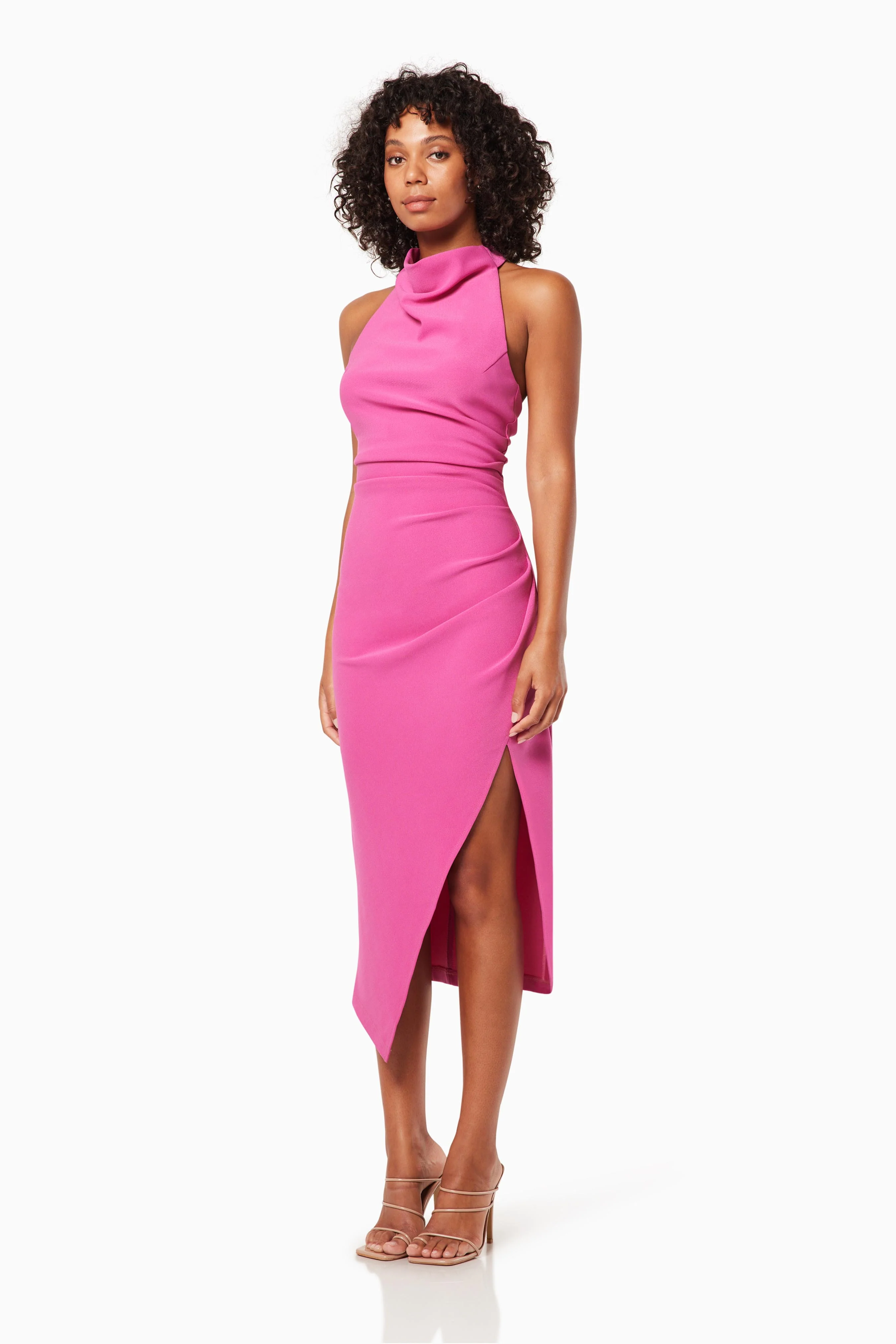 Elliatt Paxton Dress - Hotpink - Image 4