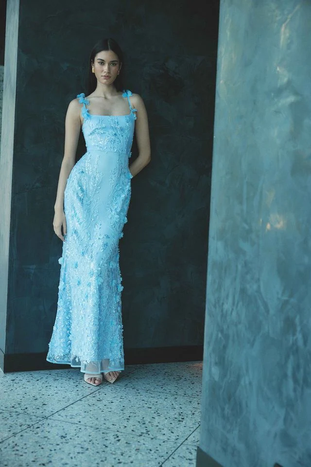 Elliatt Rina Gown - Baby Blue - Image 2