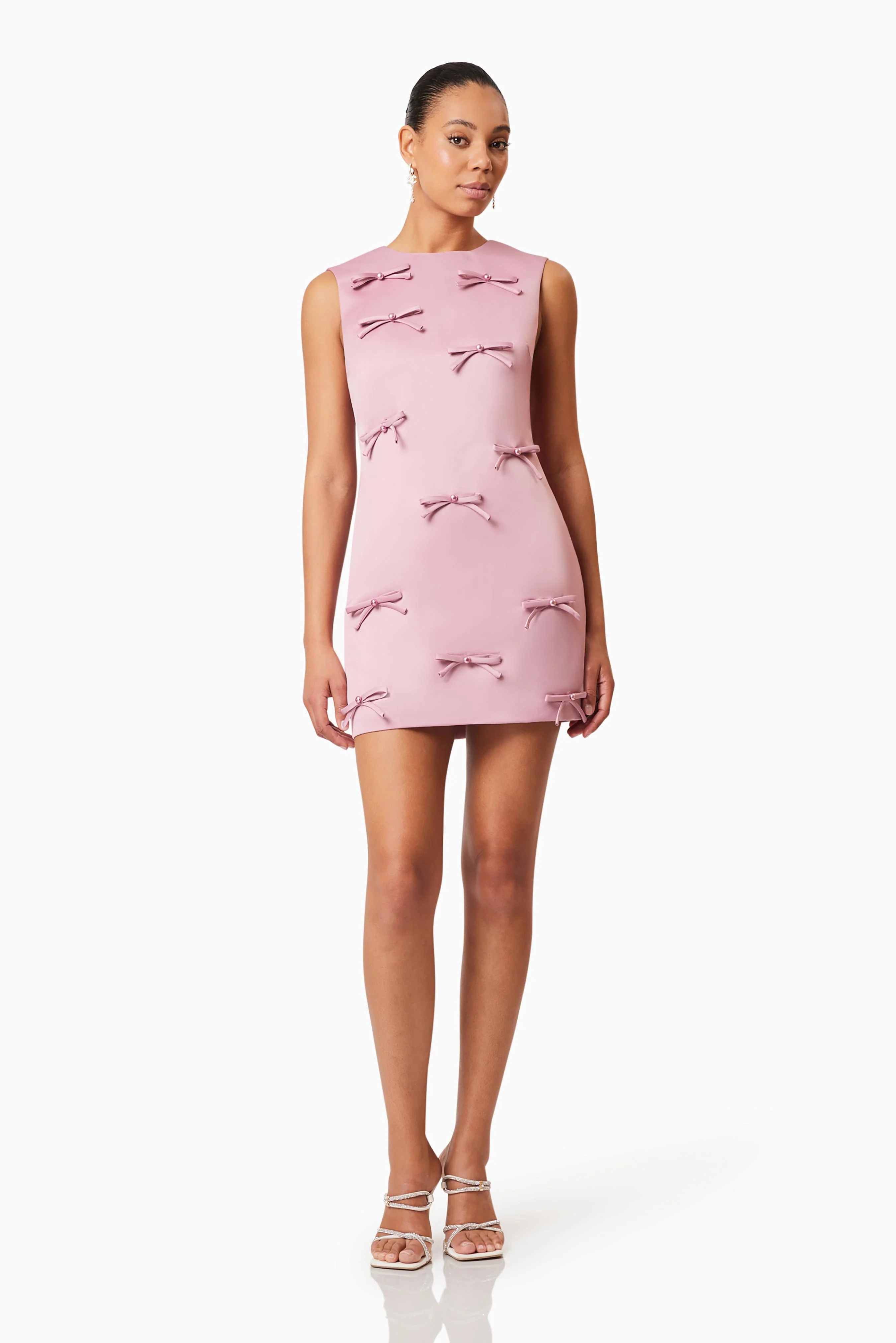 Elliatt Rose Shift Dress - Blush - Image 5