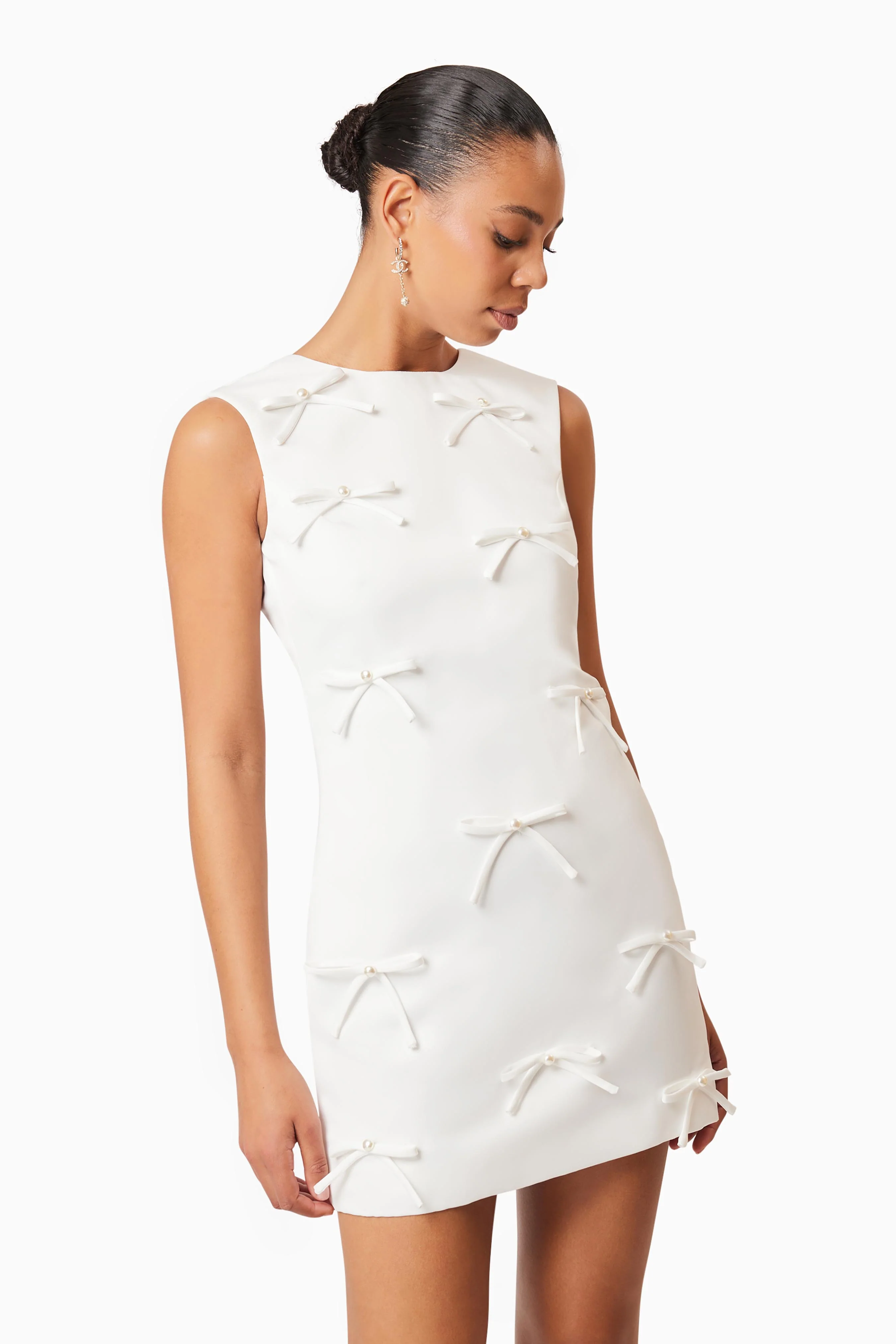 Elliatt Rose Shift Dress - Ivory - Image 2