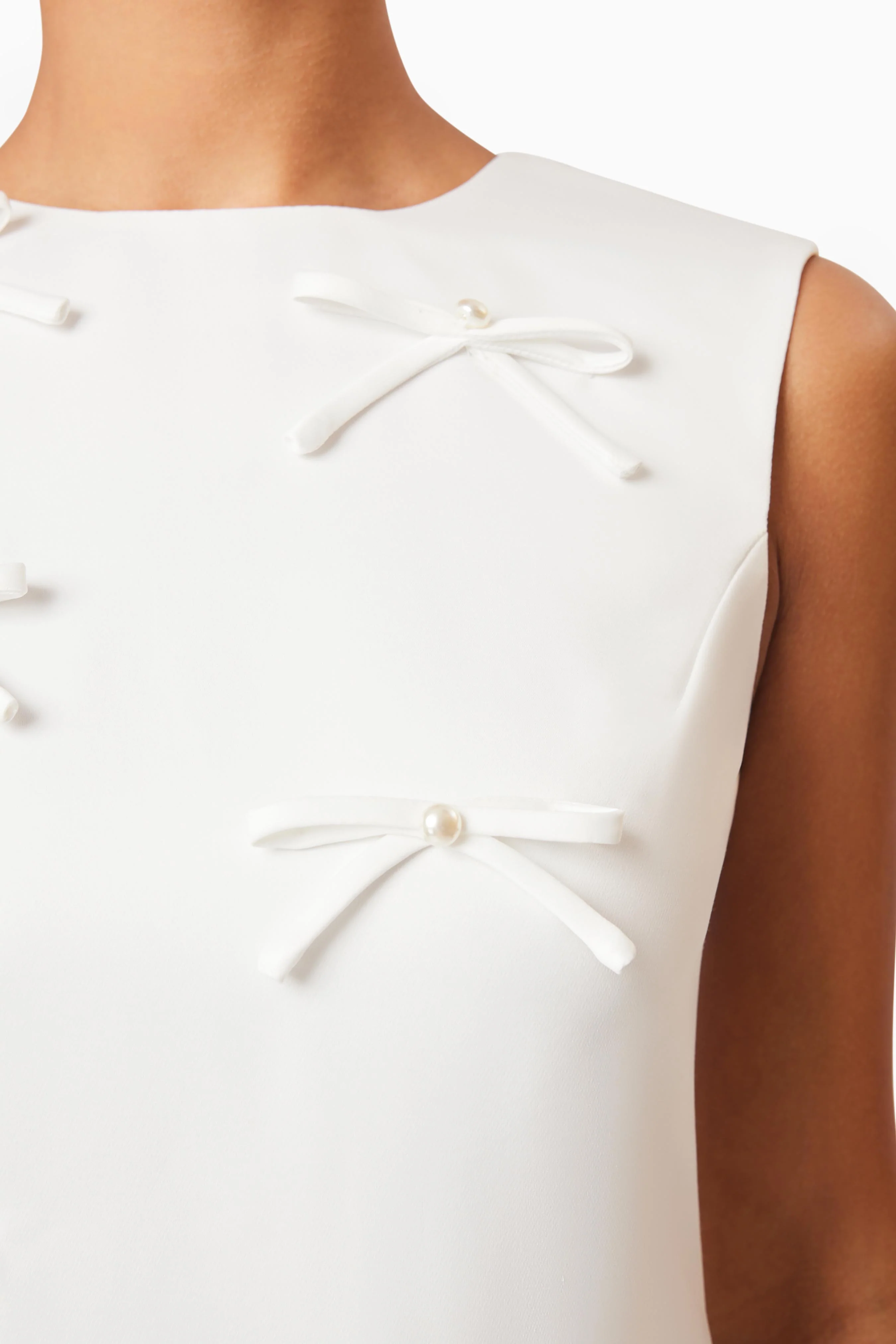 Elliatt Rose Shift Dress - Ivory - Image 5