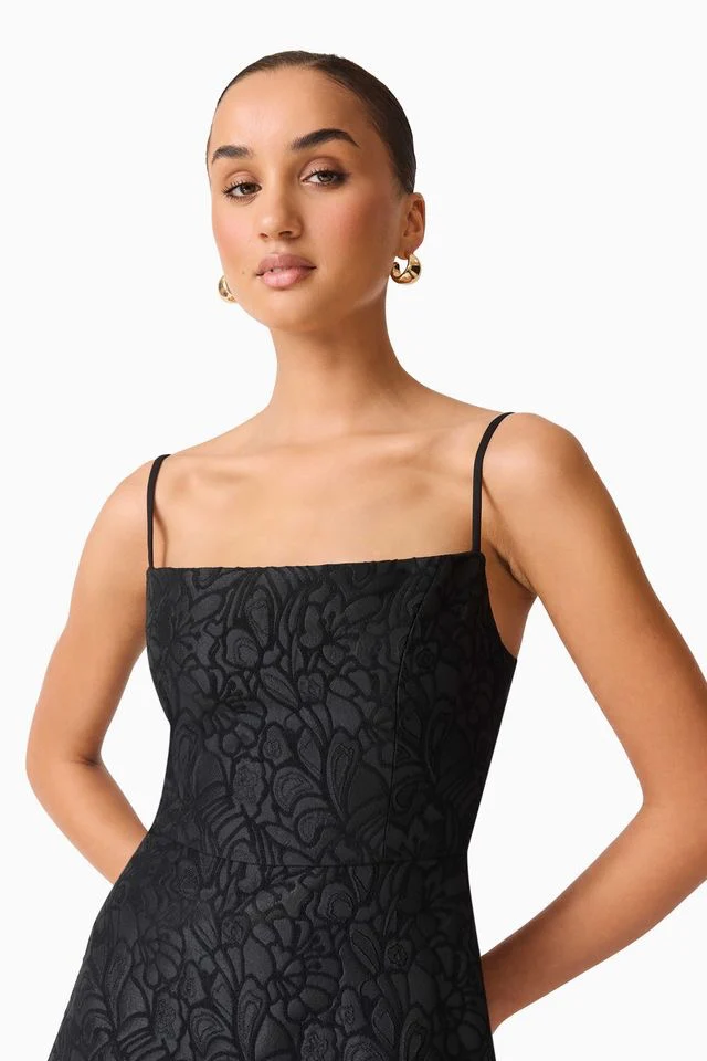 Elliatt Saffron Gown - Black - Image 5