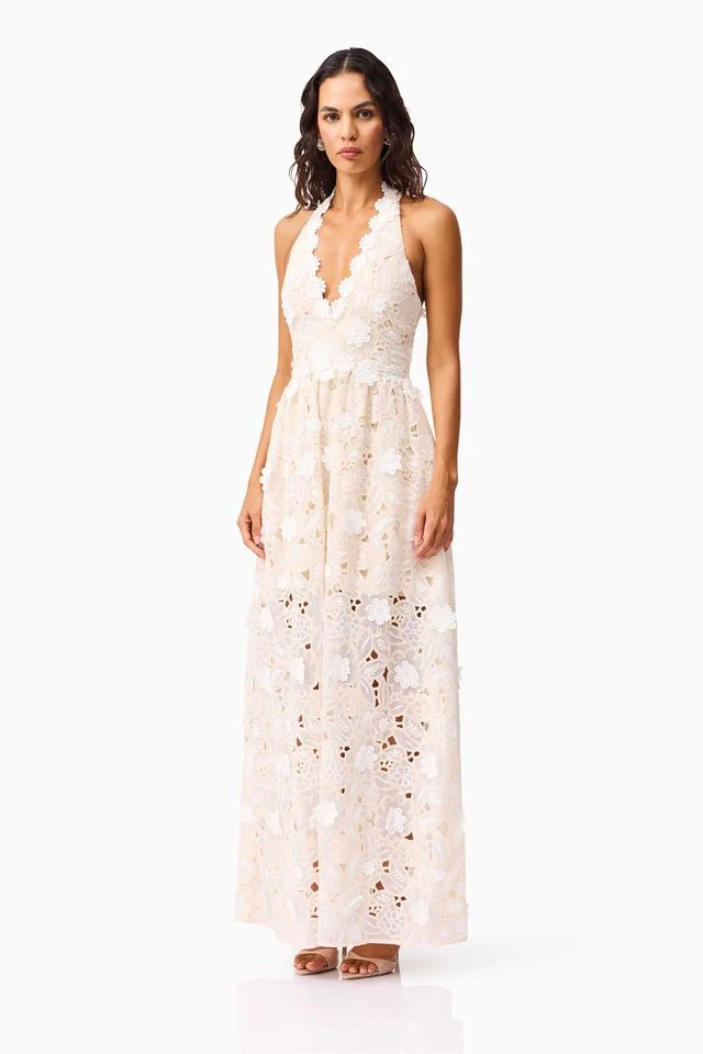 Elliatt Sienna Gown - Ivory Cream - Image 2