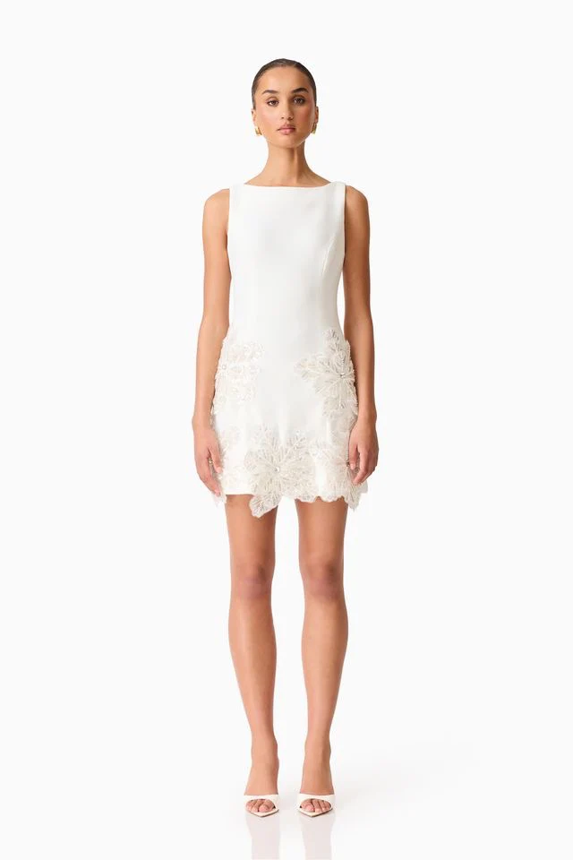 Elliatt Skye Mini Dress - White