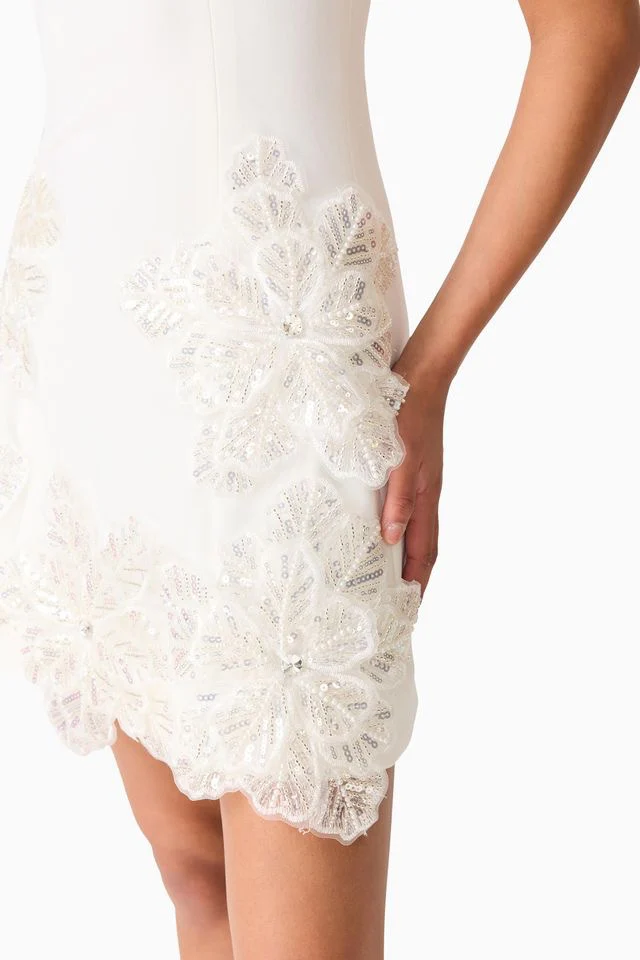 Elliatt Skye Mini Dress - White - Image 6