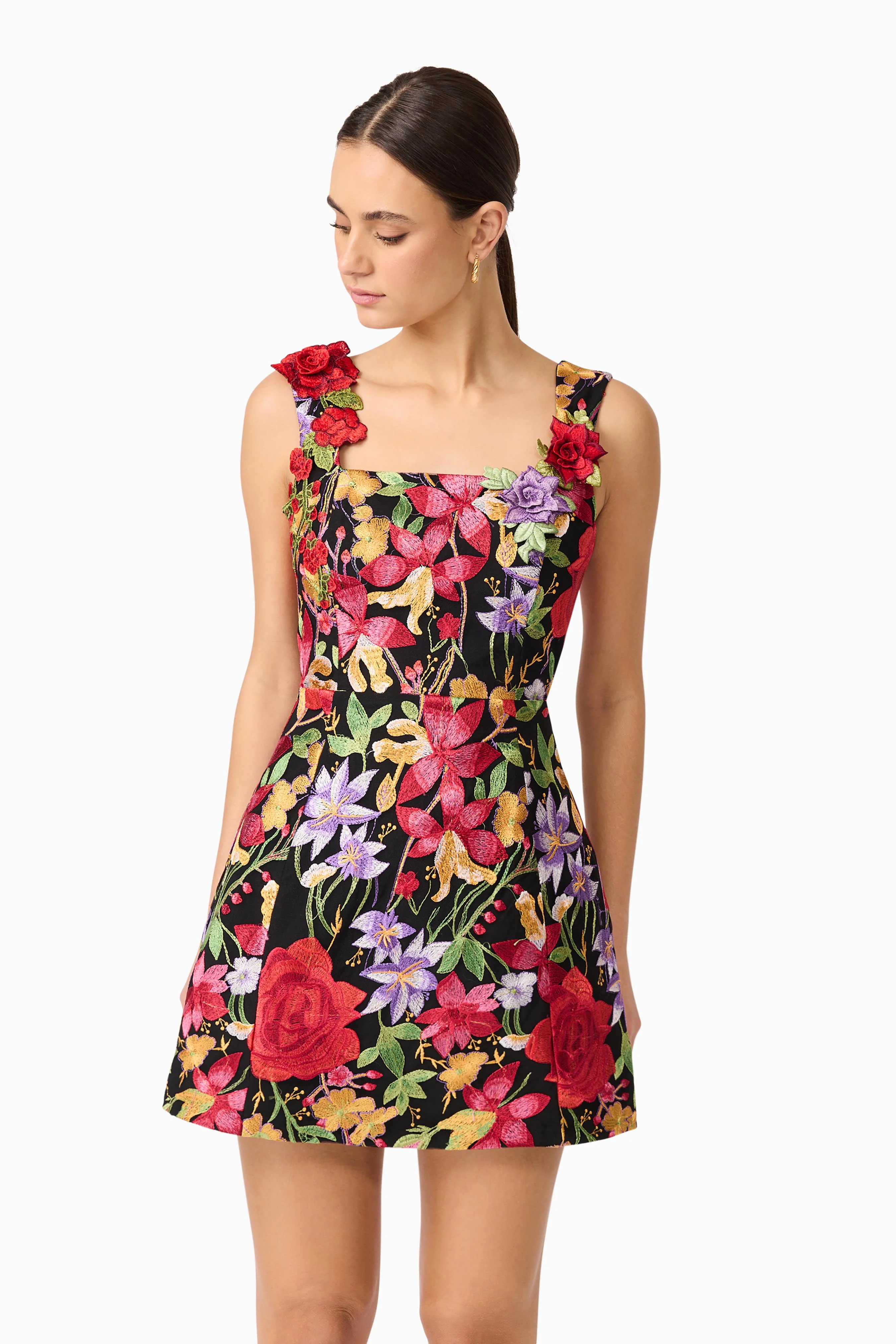 Elliatt Talia Mini Dress - Floral Multi - Image 2