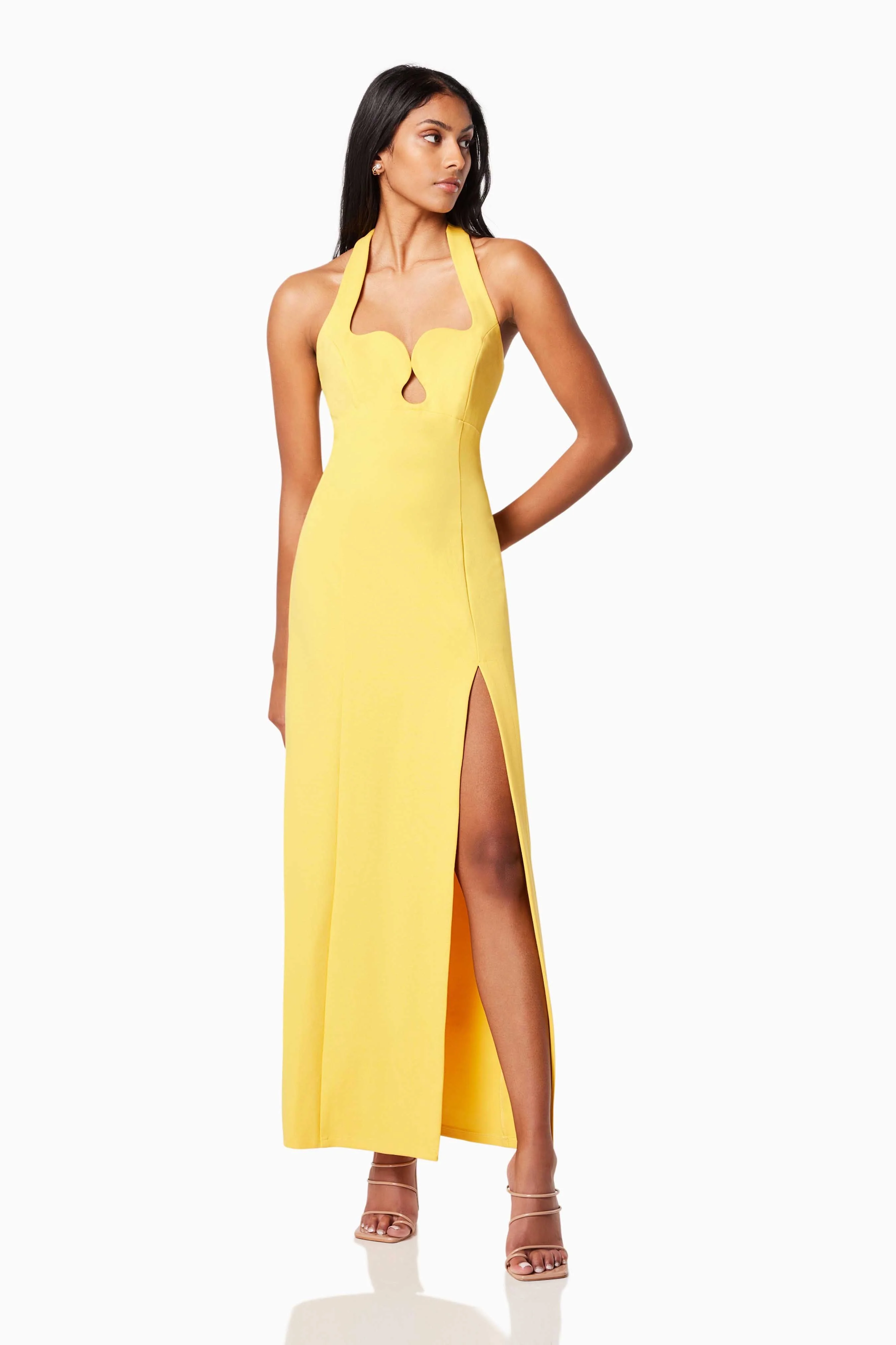 Elliatt Tuning Dress - Yellow - Image 2