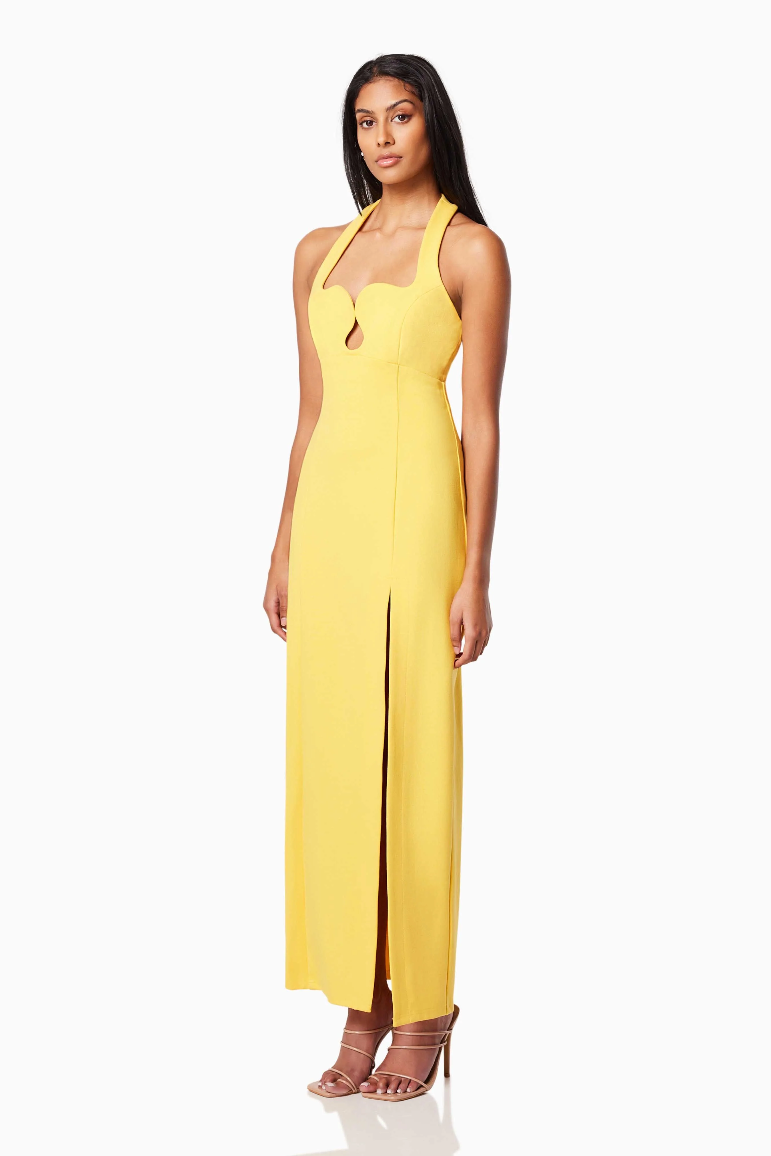 Elliatt Tuning Dress - Yellow - Image 4