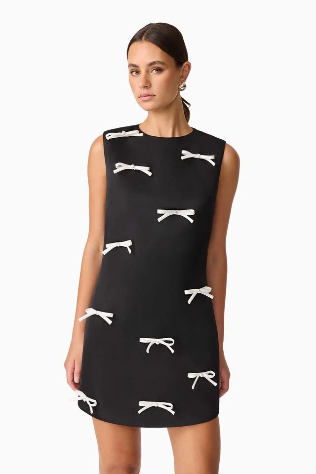 Elliatt Ursula Mini Dress - Black - Image 5