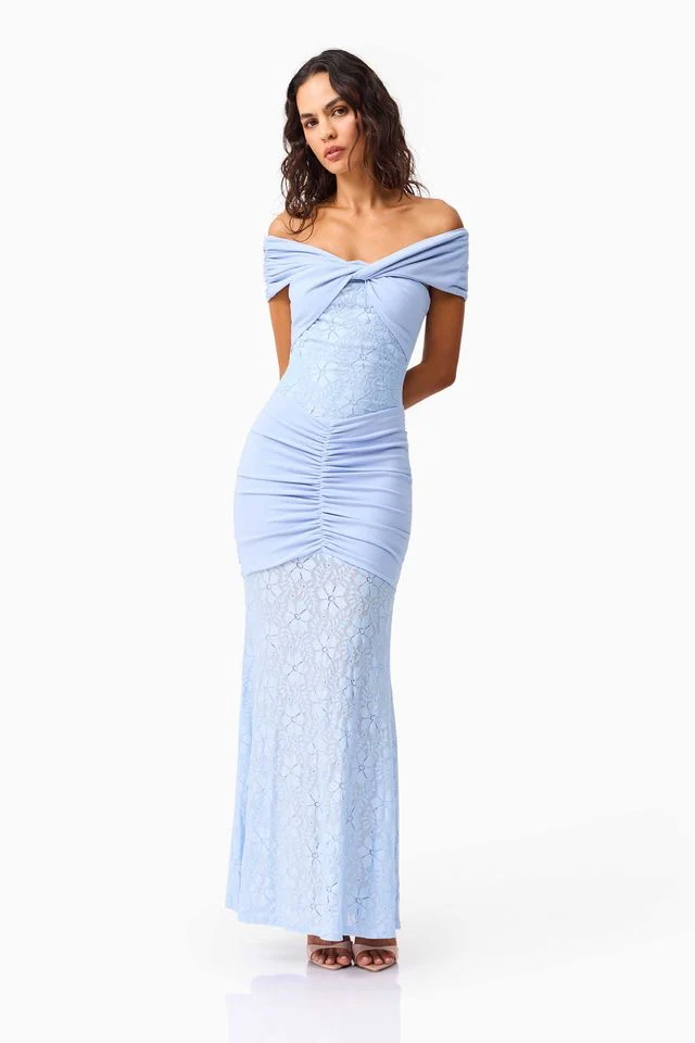 Elliatt Valencia Gown - Baby Blue - Image 3