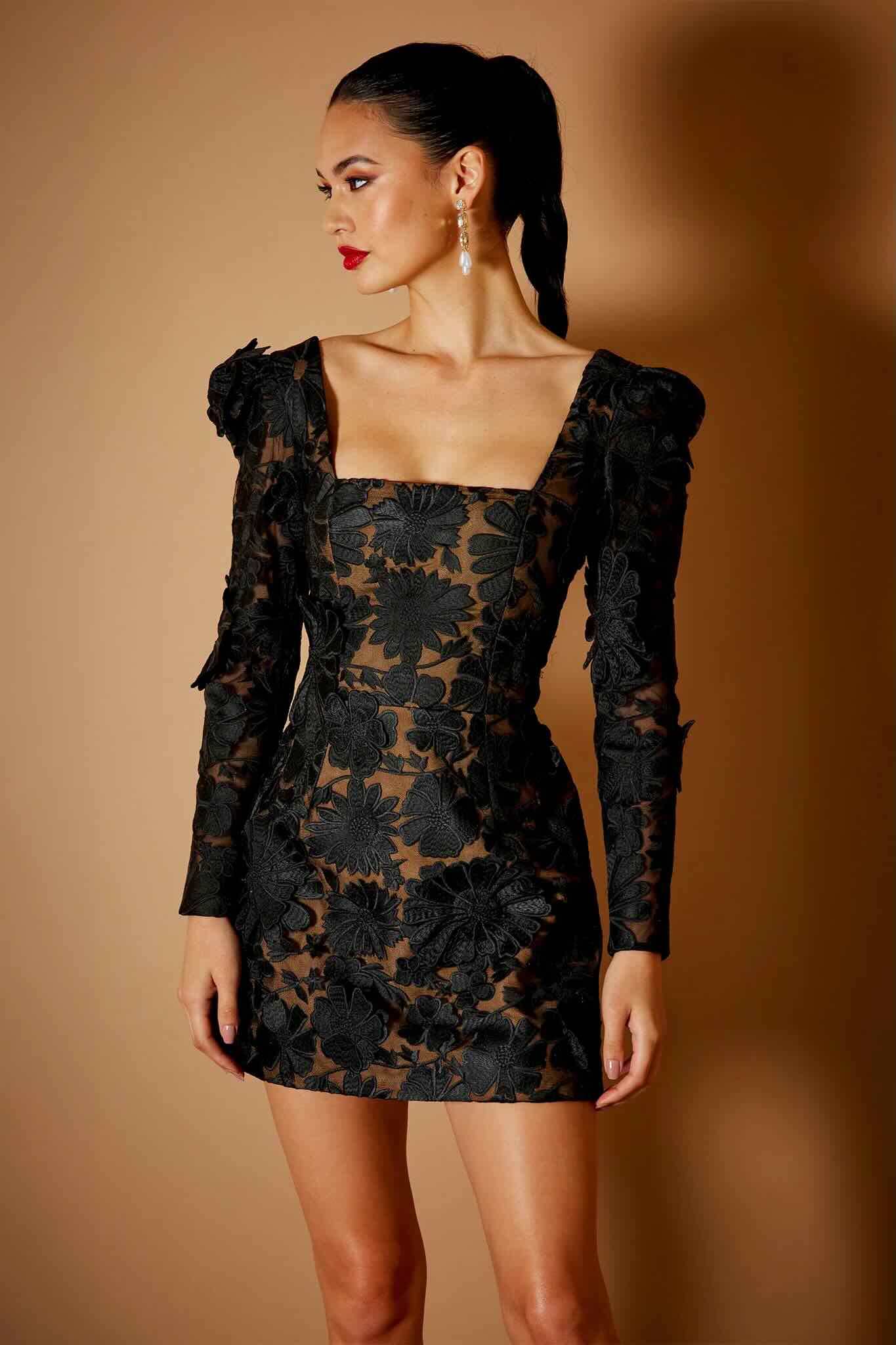Helsi Ellen Dress - Black - Image 2