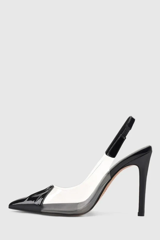 Lana Wilkinson Remi Pump Heels - Black Patent Leather - Image 2