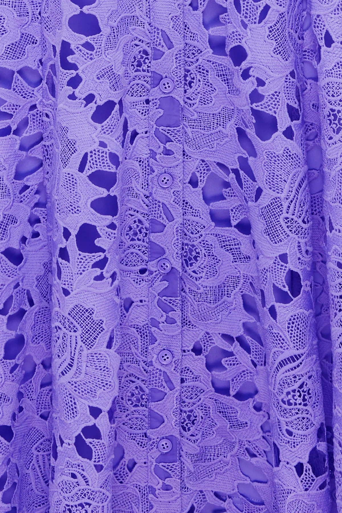 Leo Lin Aliyah Lace Butterfly Sleeve Midi Dress - Lavender - Image 6