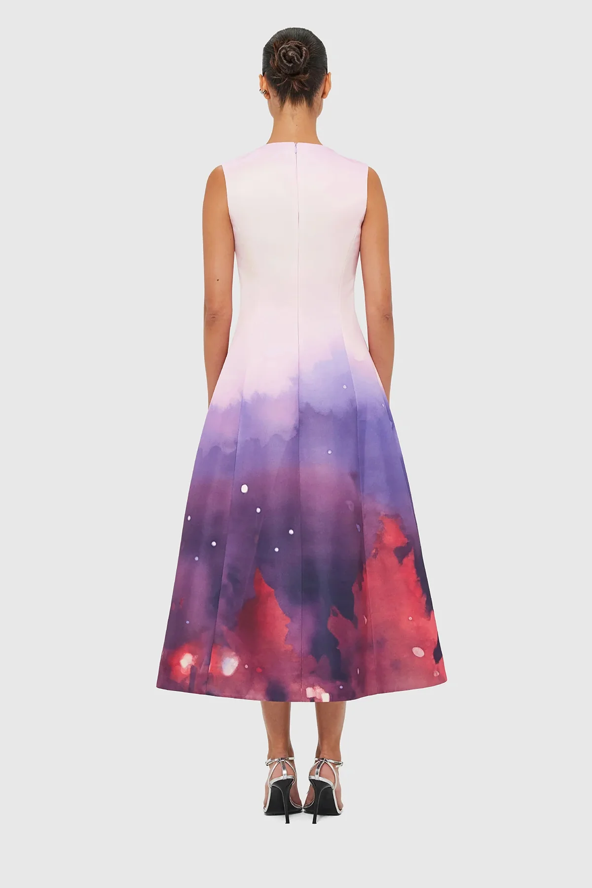 Leo Lin Cleo Sleeveless Midi Dress - Fairground Print - Image 5