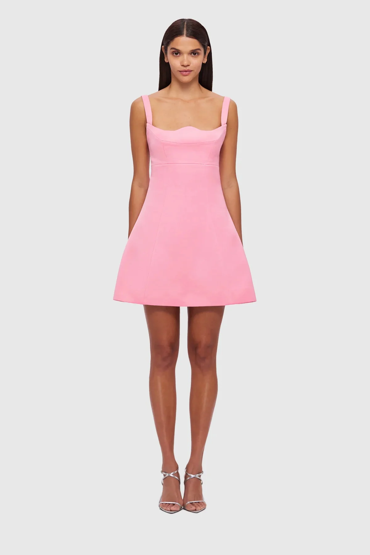 Leo Lin Jacinta Mini Dress - Bubblegum