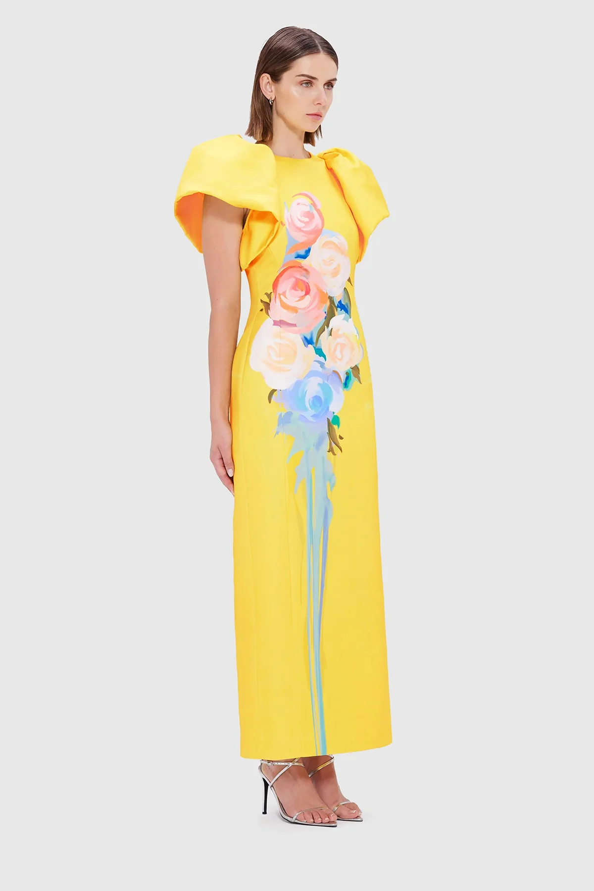 Leo Lin Lucinda Maxi Dress - Bouquet Print - Image 4