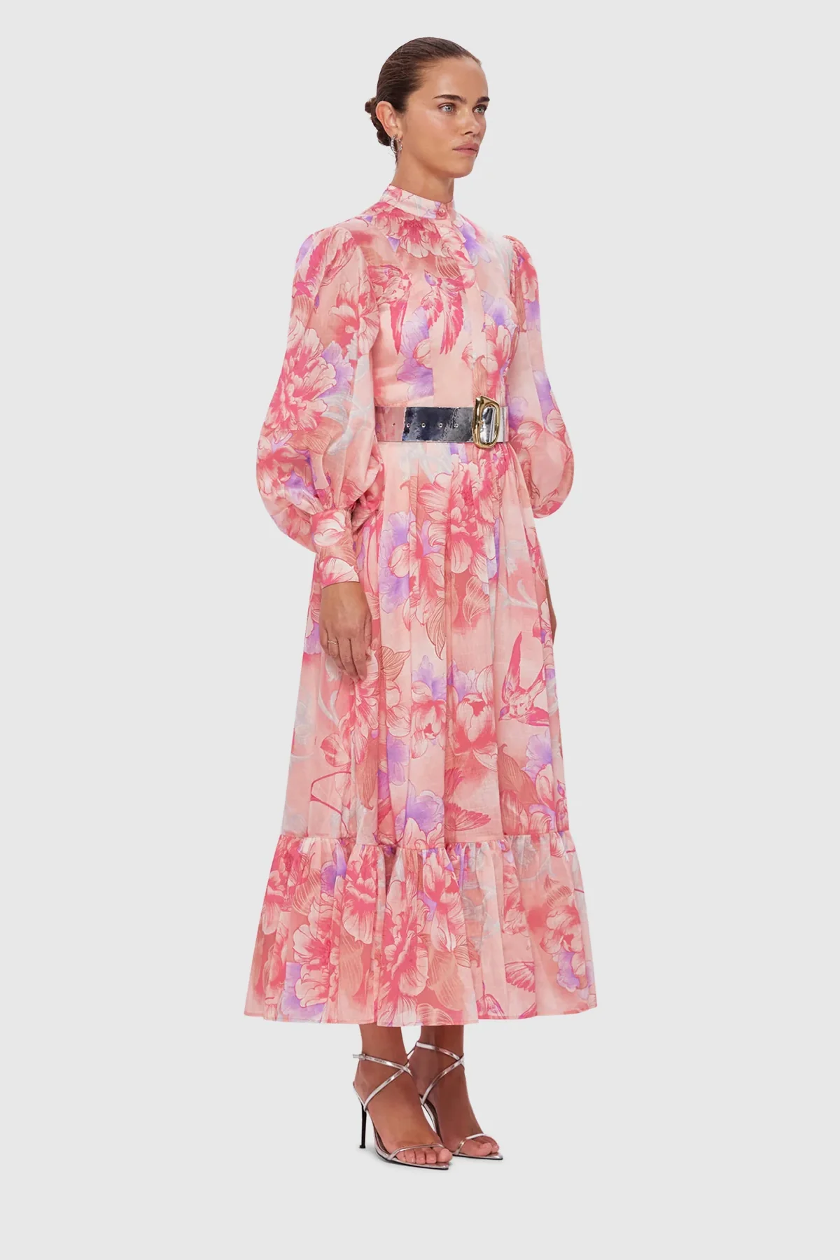 Leo Lin Nayla Midi Dress - Lush - Image 2