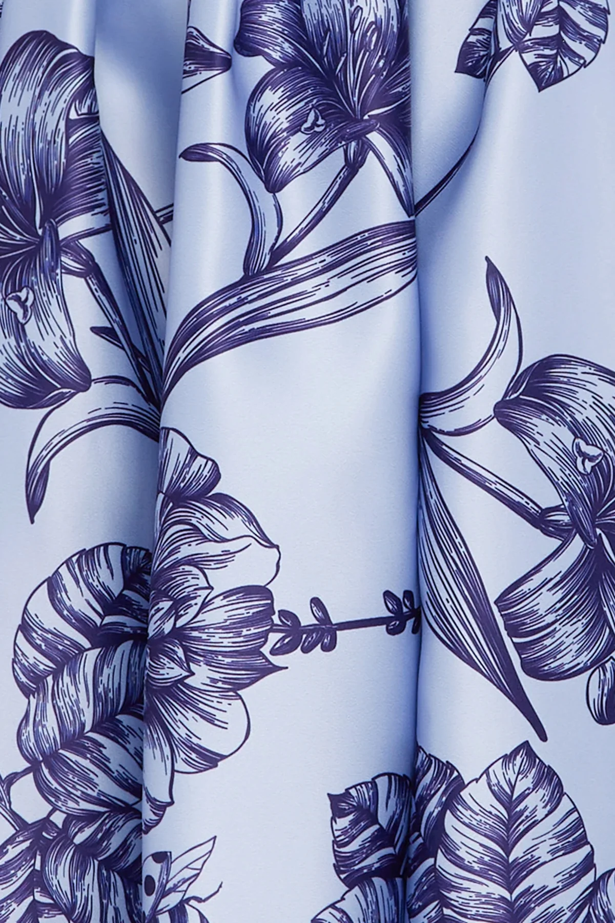 Leo Lin Norine Bustier Midi Dress - Hyacinth - Image 7