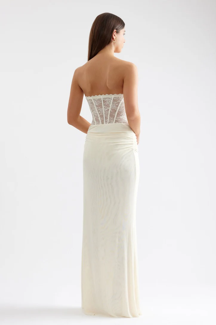 Lexi Alla Dress - Butter Cream - Image 5