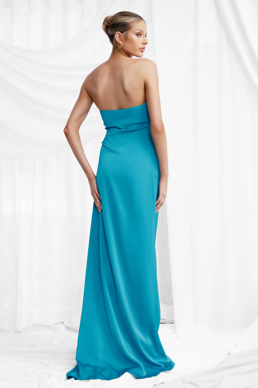 Lexi Alzira Dress - Teal - Image 7