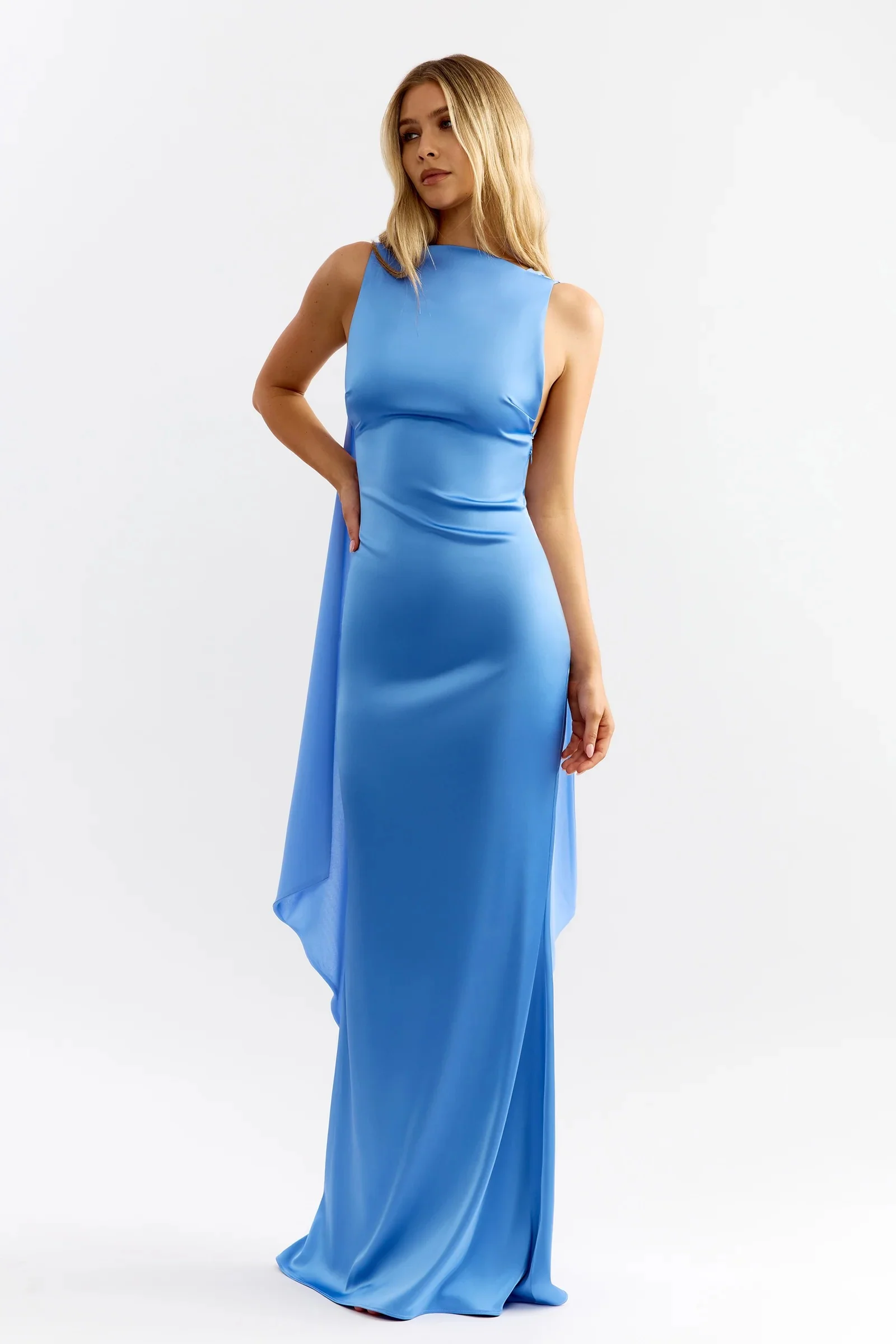 Lexi Audrey Dress - Ocean Blue - Image 2