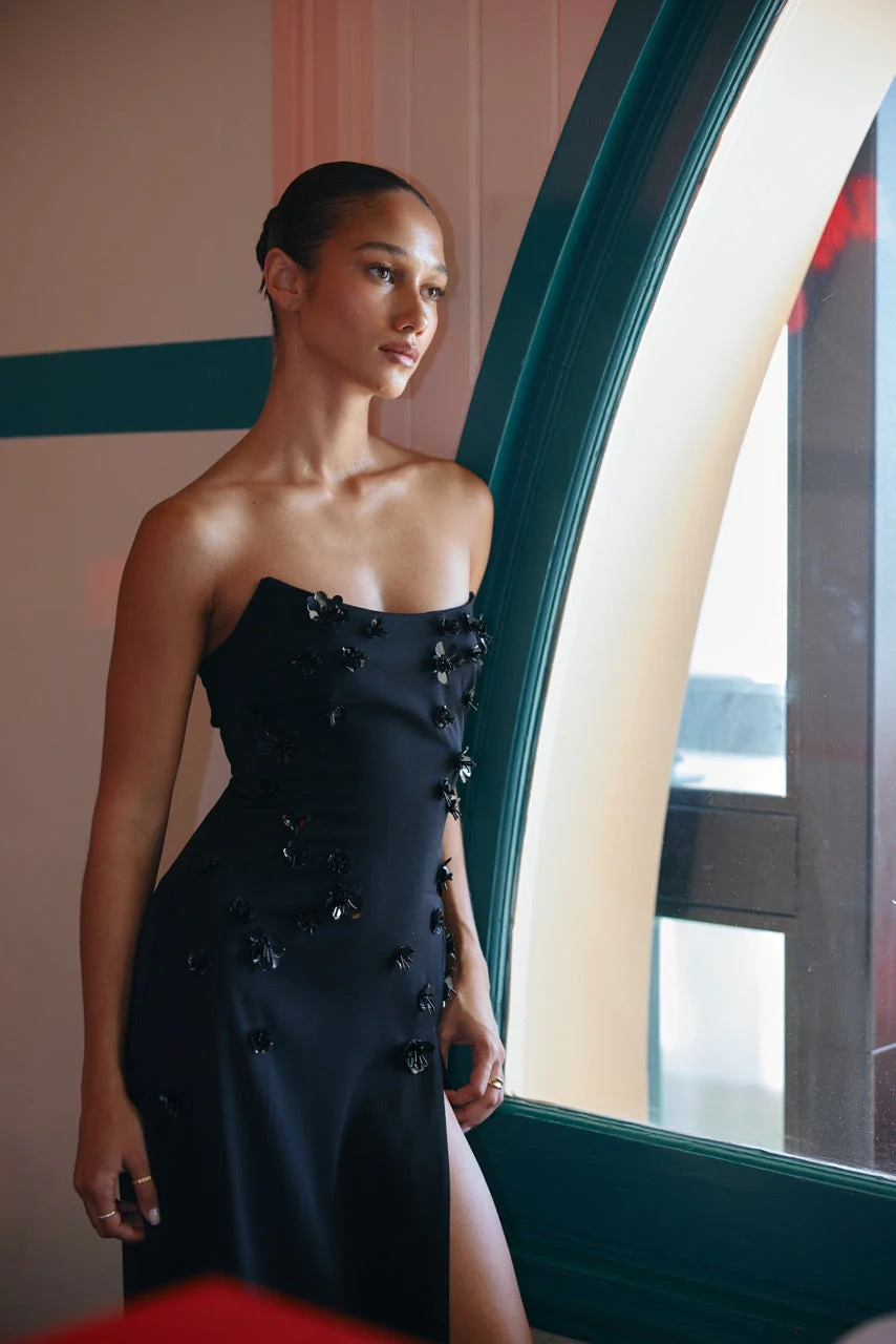 Lexi Bianca Dress - Black - Image 2