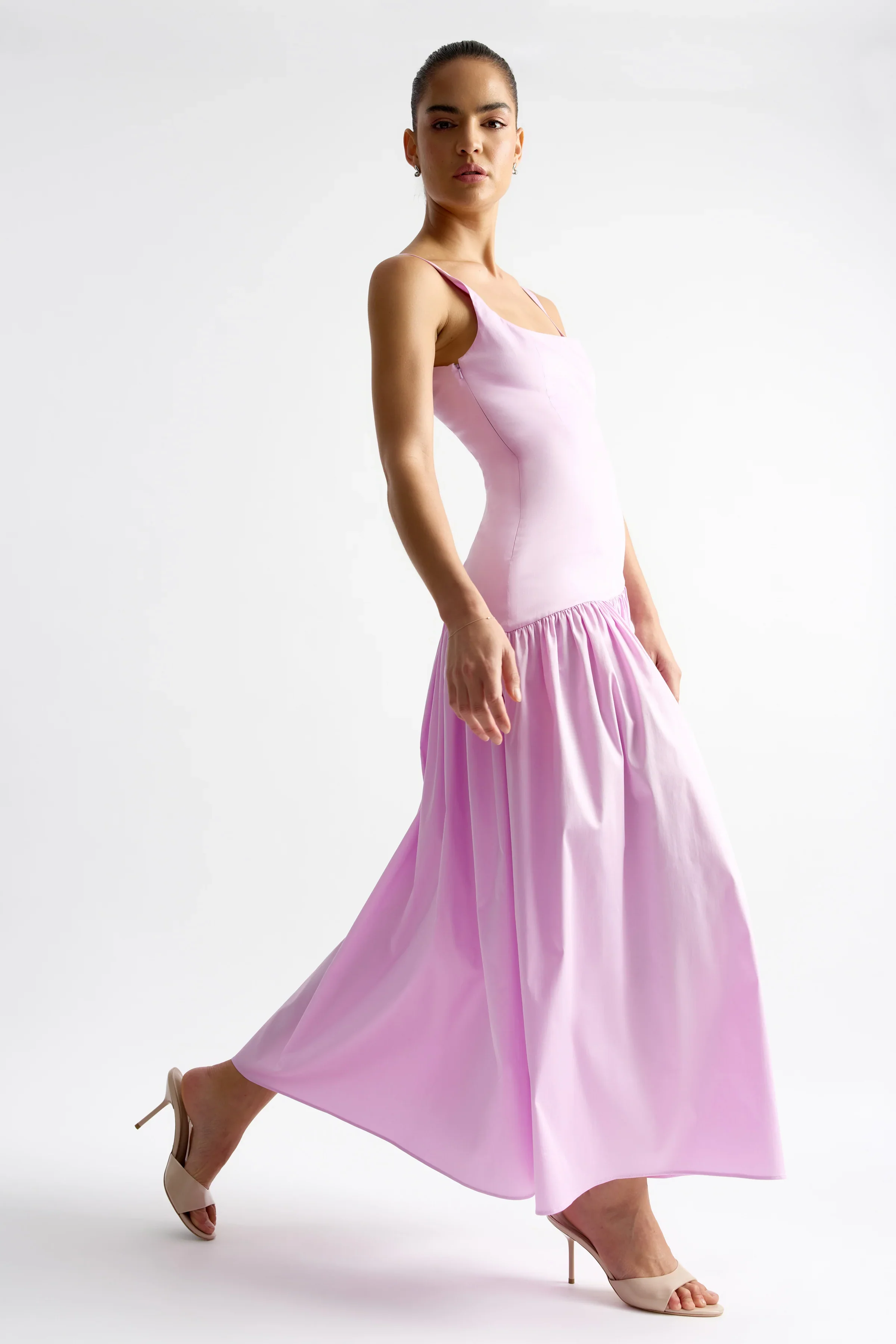 Lexi Caroline Dress - Lilac - Image 4