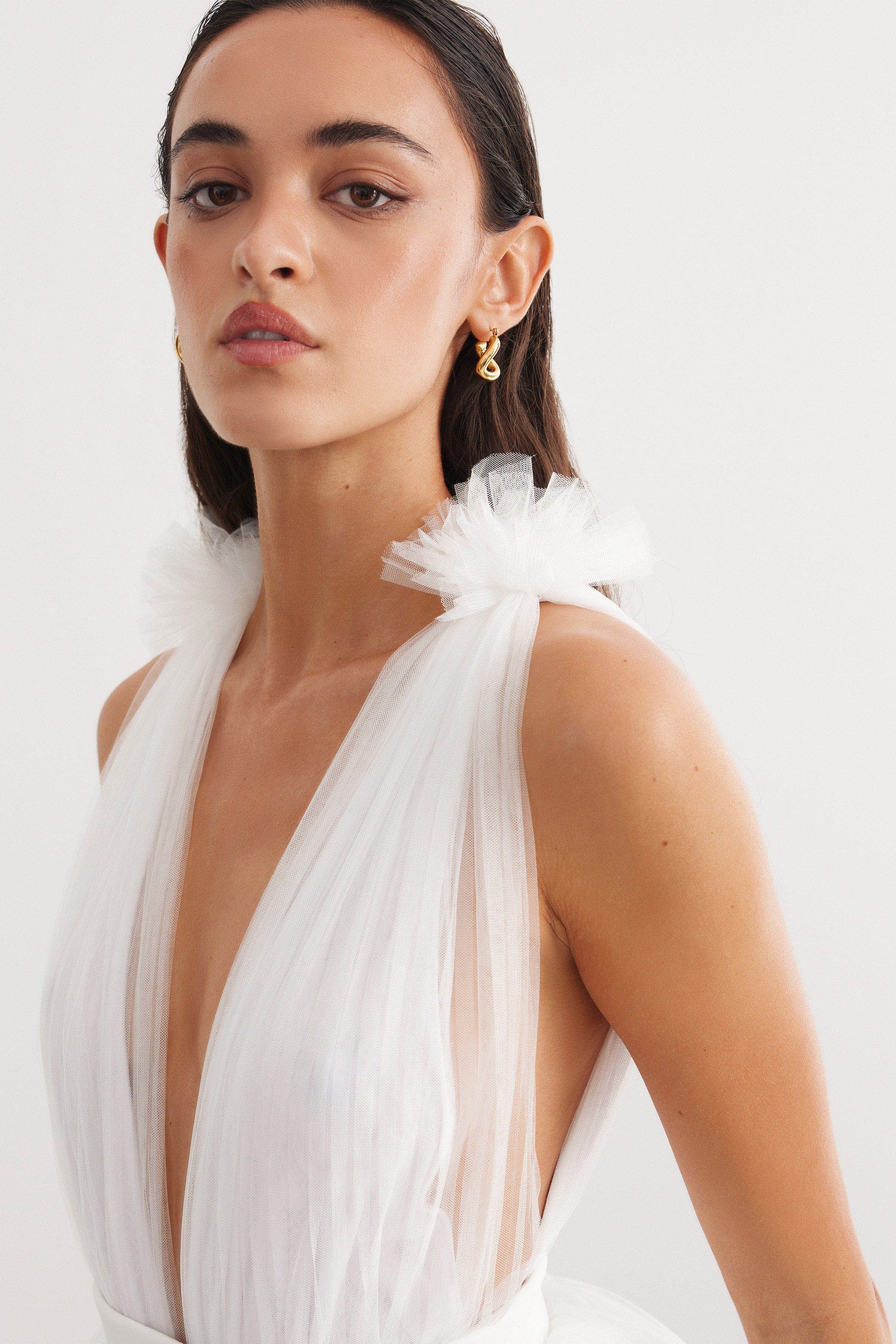 Lexi Charlize Dress - White - Image 5