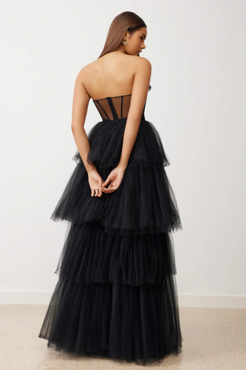 Lexi Cruz Dress - Black - Image 5