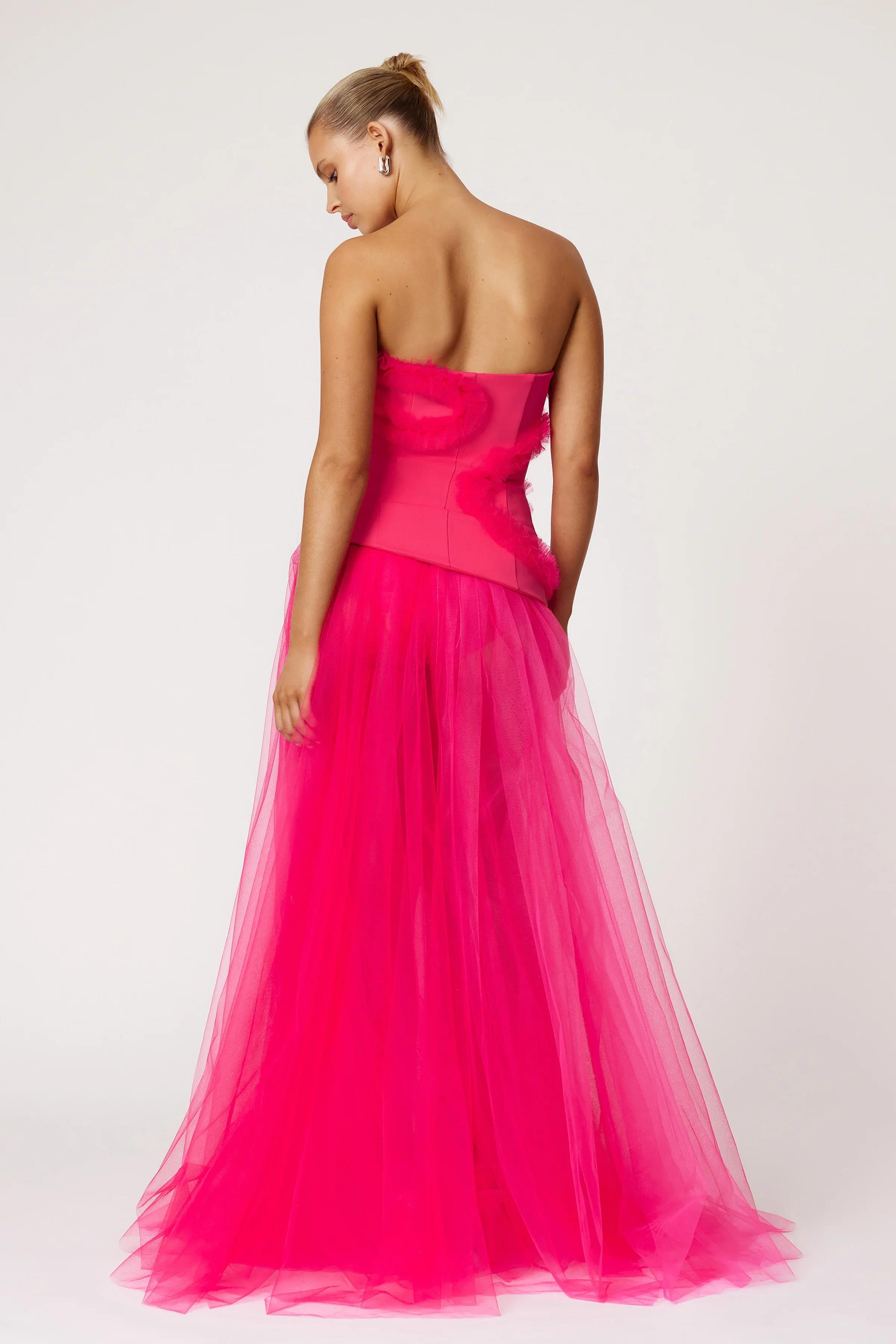 Lexi Emilie Dress - Raspberry - Image 5