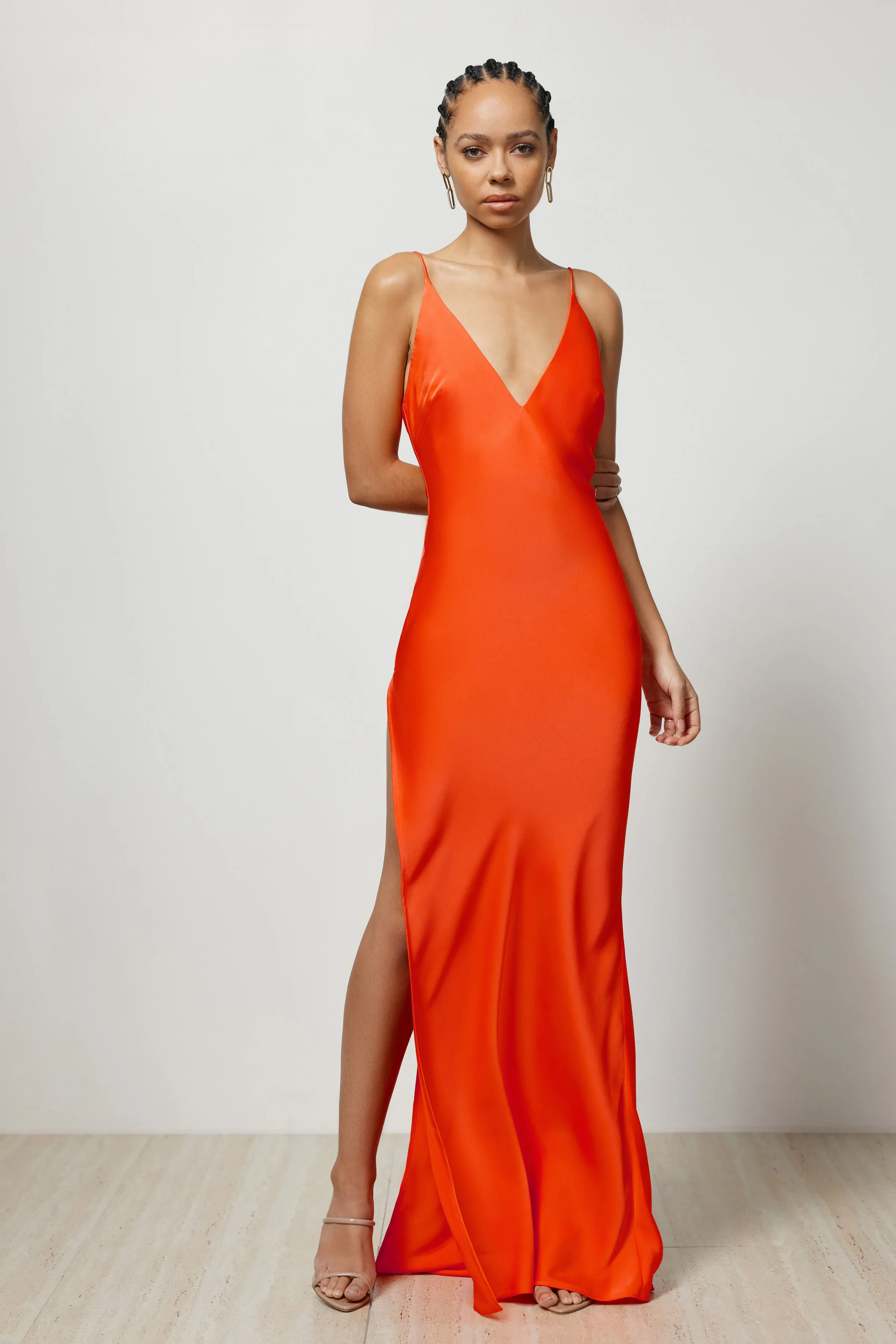 Lexi Gaia Dress - Tangelo - Image 3