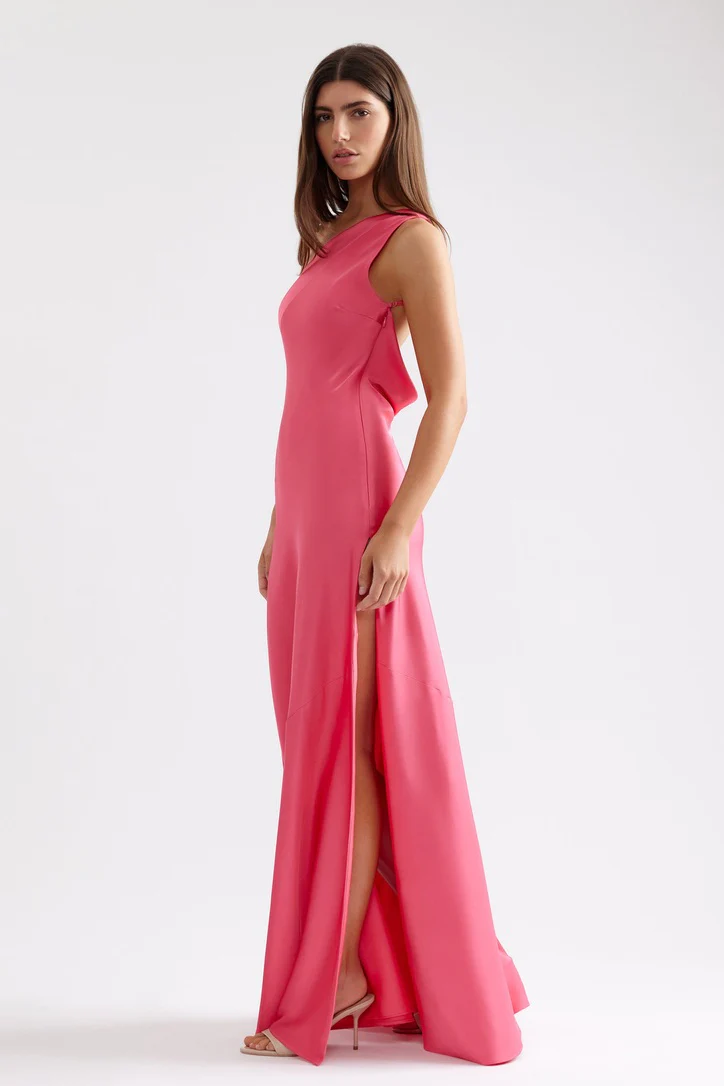 Lexi Gina Dress - Deep Pink - Image 2