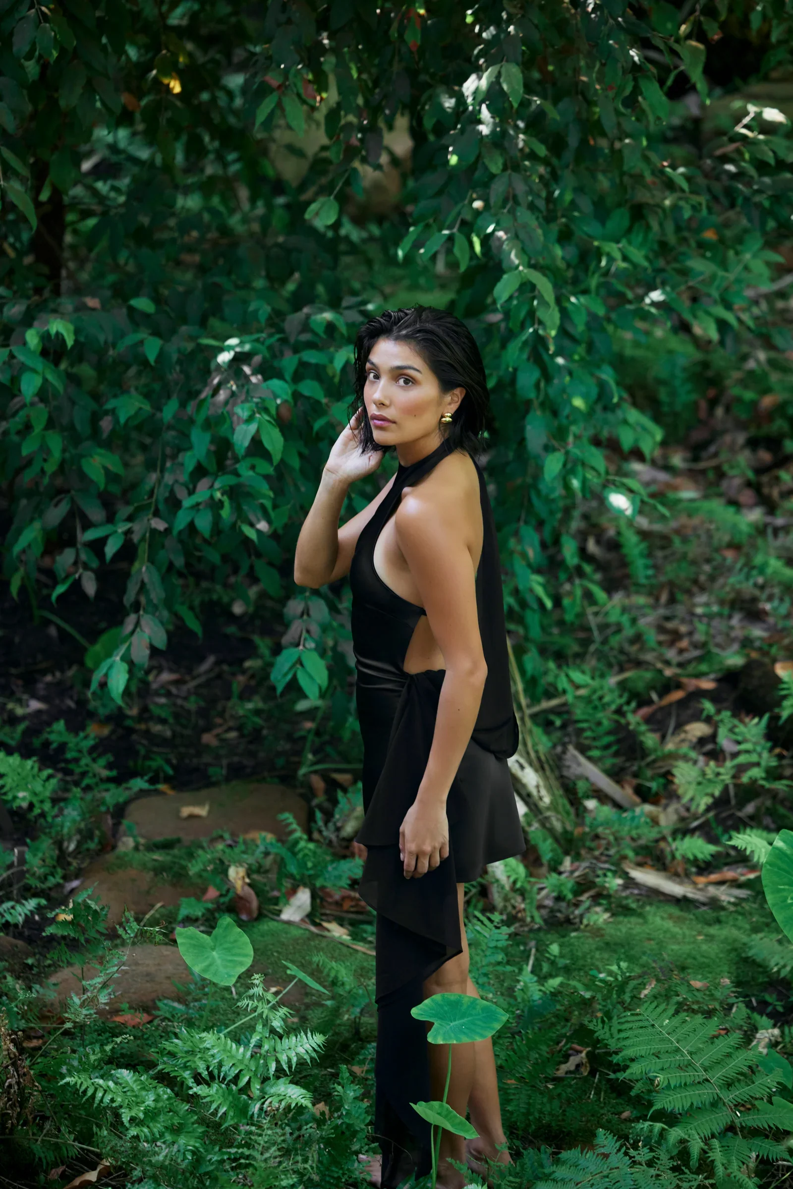 Lexi Kaia Dress - Black - Image 5