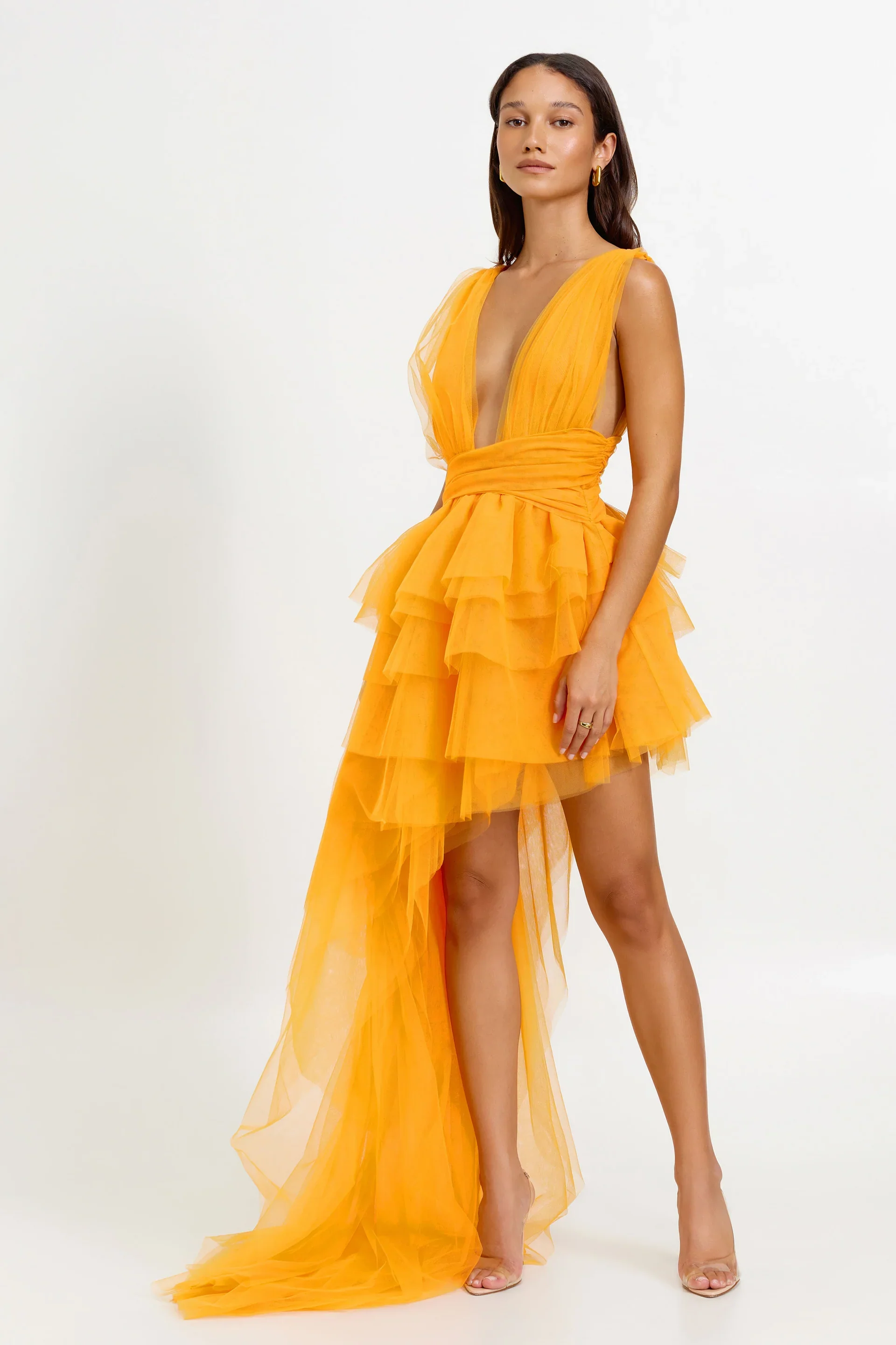 Lexi Lola Dress - Mango - Image 4