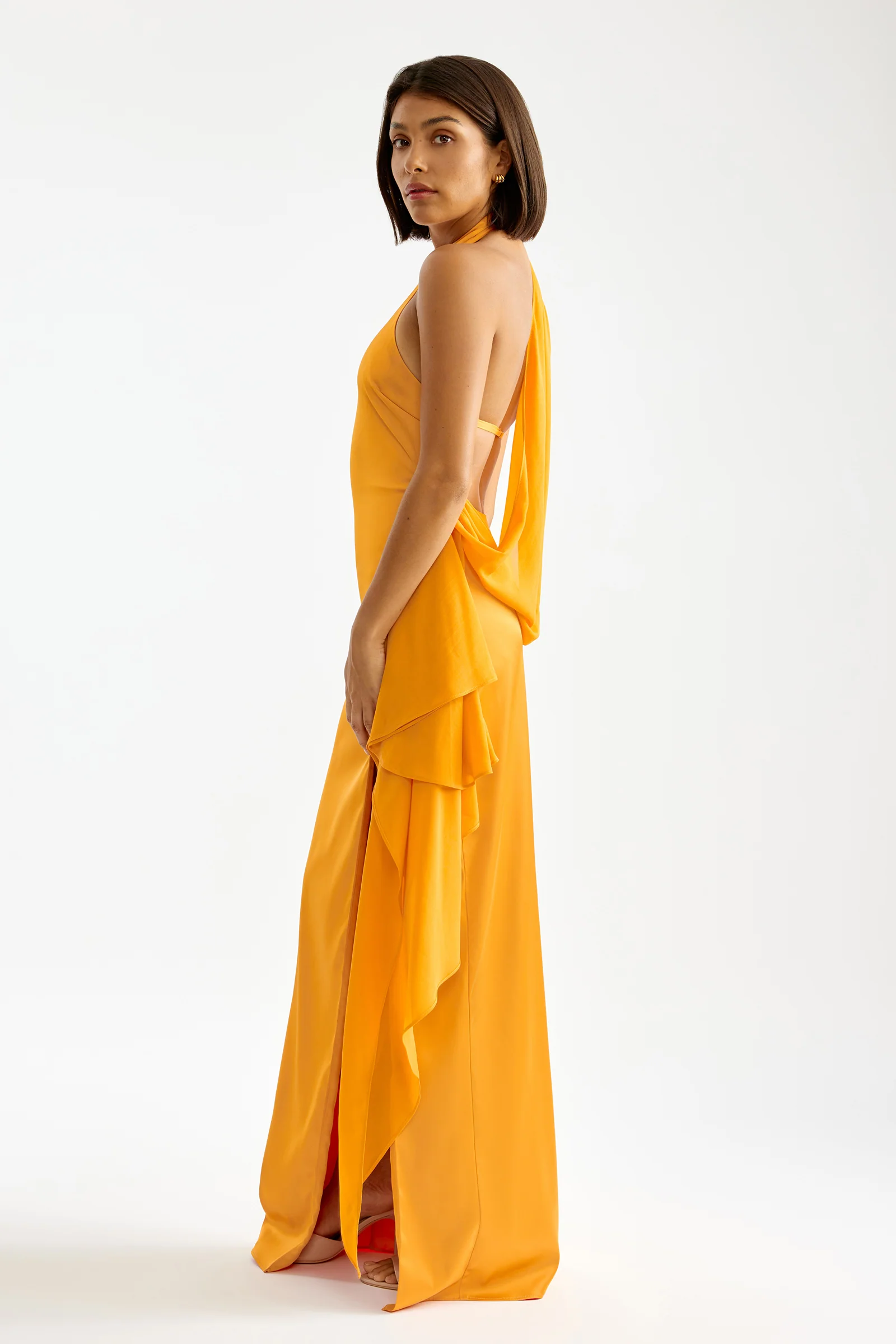 Lexi Mona Dress - Orange - Image 2