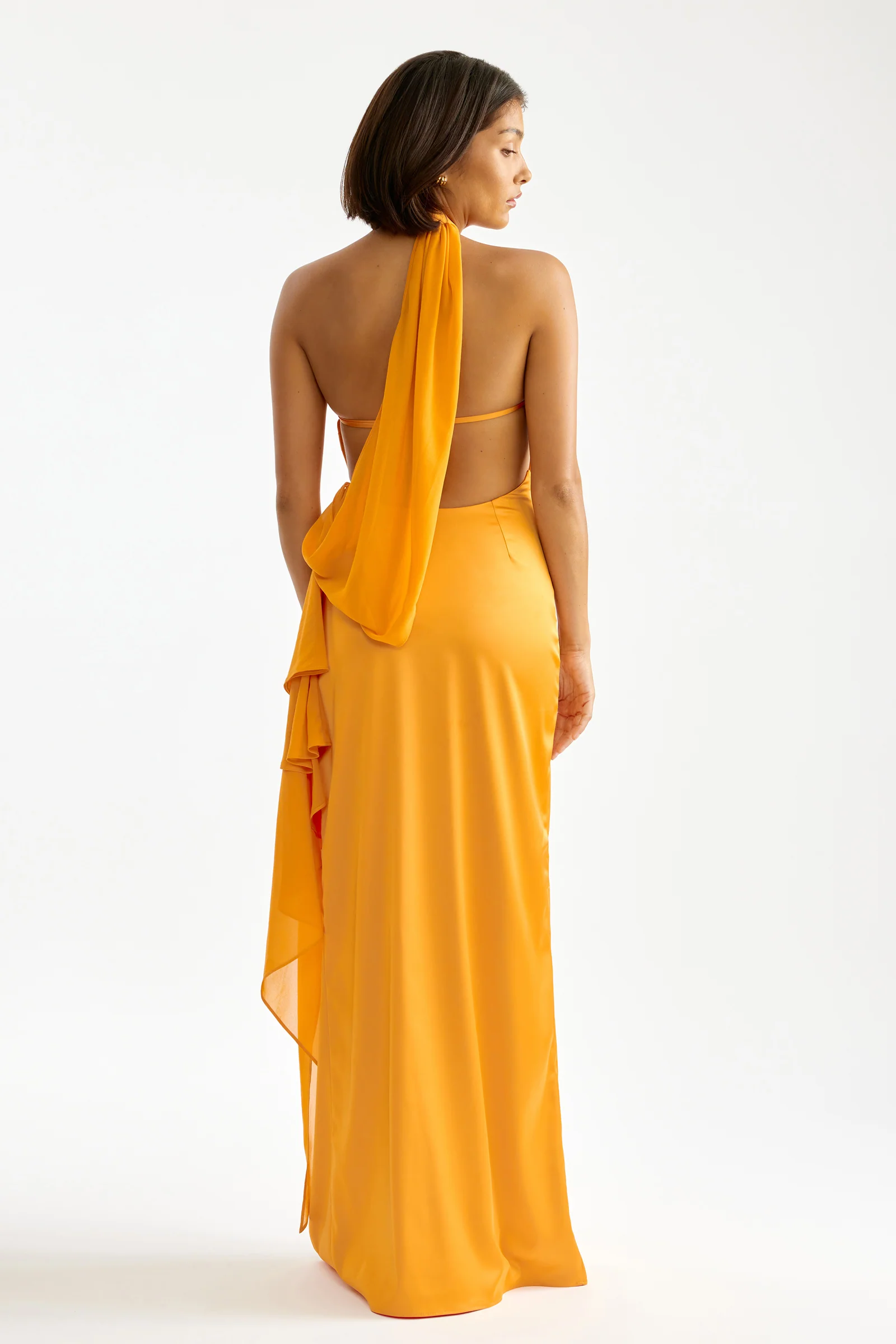 Lexi Mona Dress - Orange - Image 4