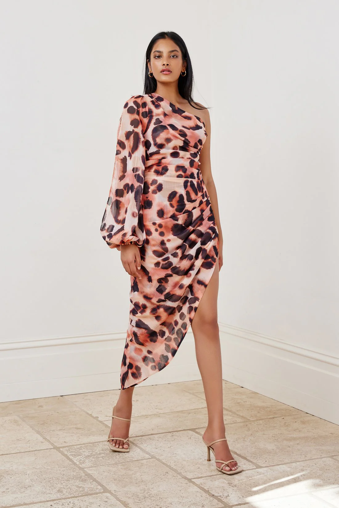 Lexi Oscar Dress - Sahara Leopard - Image 5